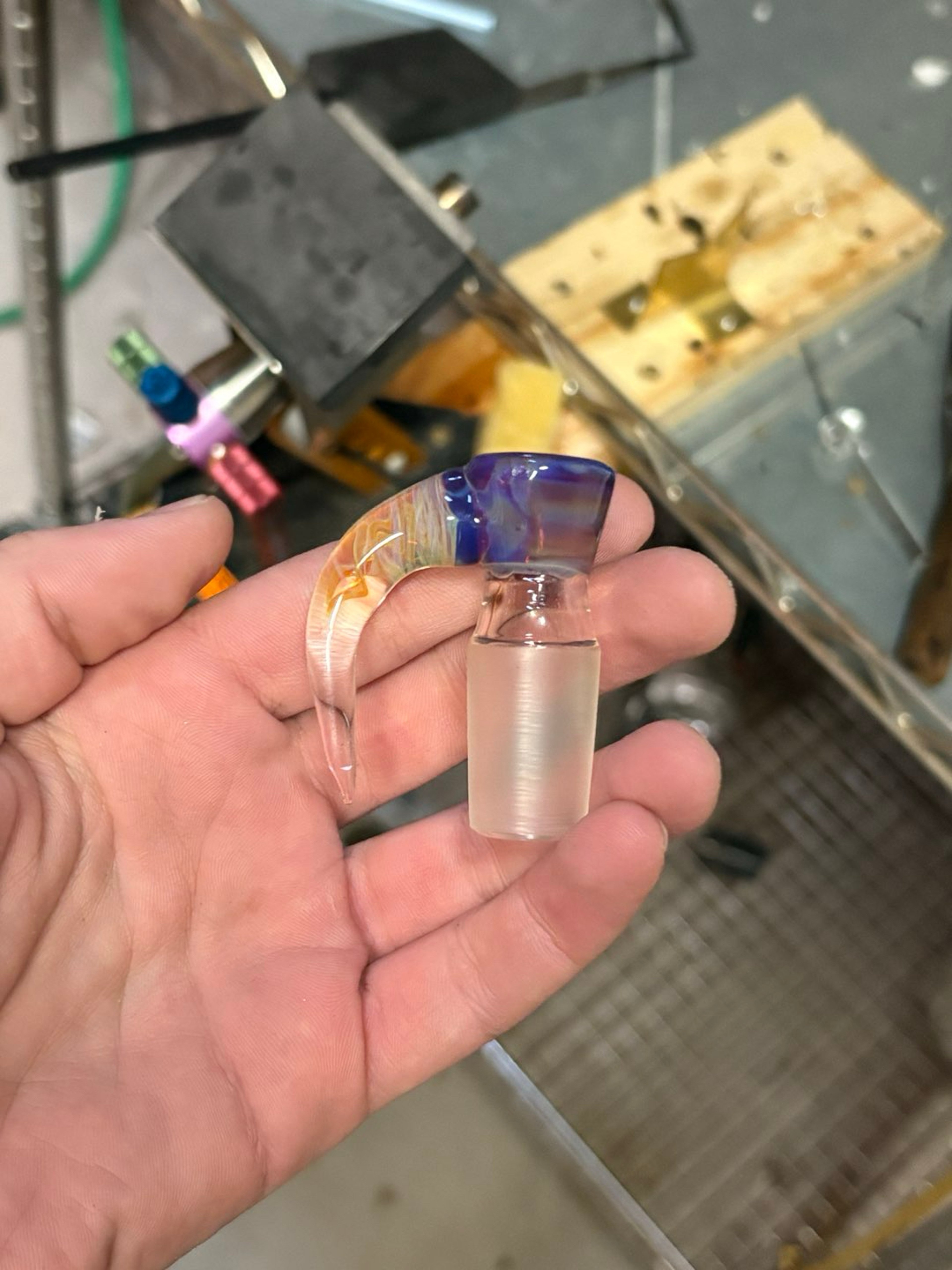 Preview pic of 18mm 4 hole AP Slide with implosion spiral horn