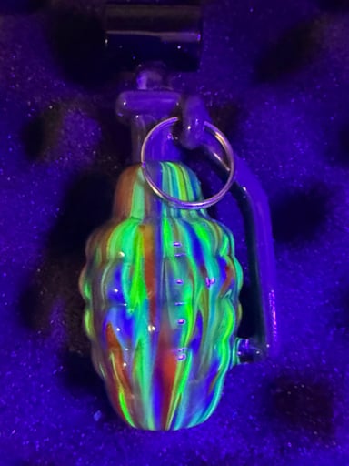 Preview pic of Justin Carter x Pogo Collab Grenade Pendant