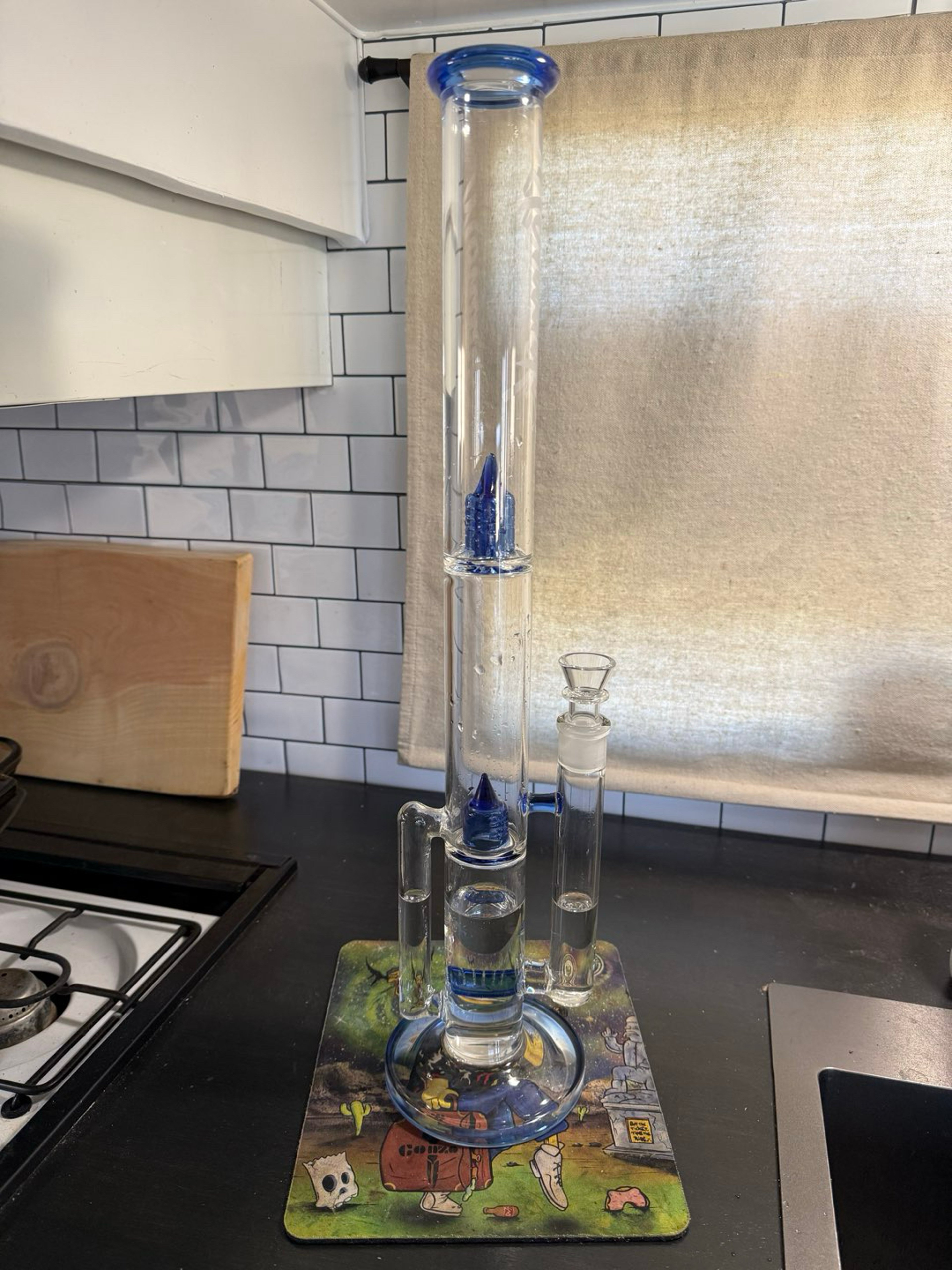 Preview pic of Monark 18” gridded Inline Recycler
