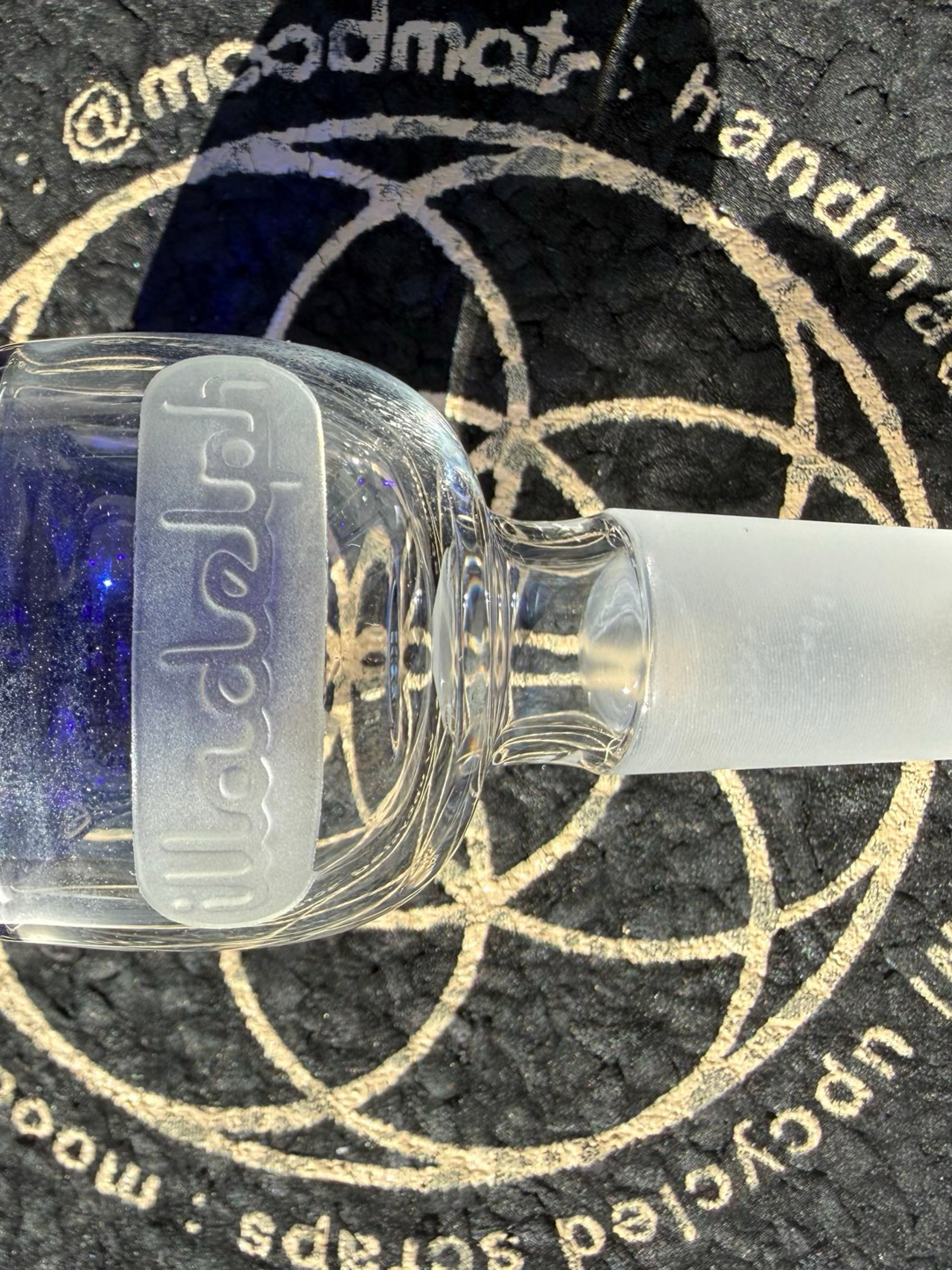 Preview pic of Illadelph 5 Hole Cobalt Bowl Piece