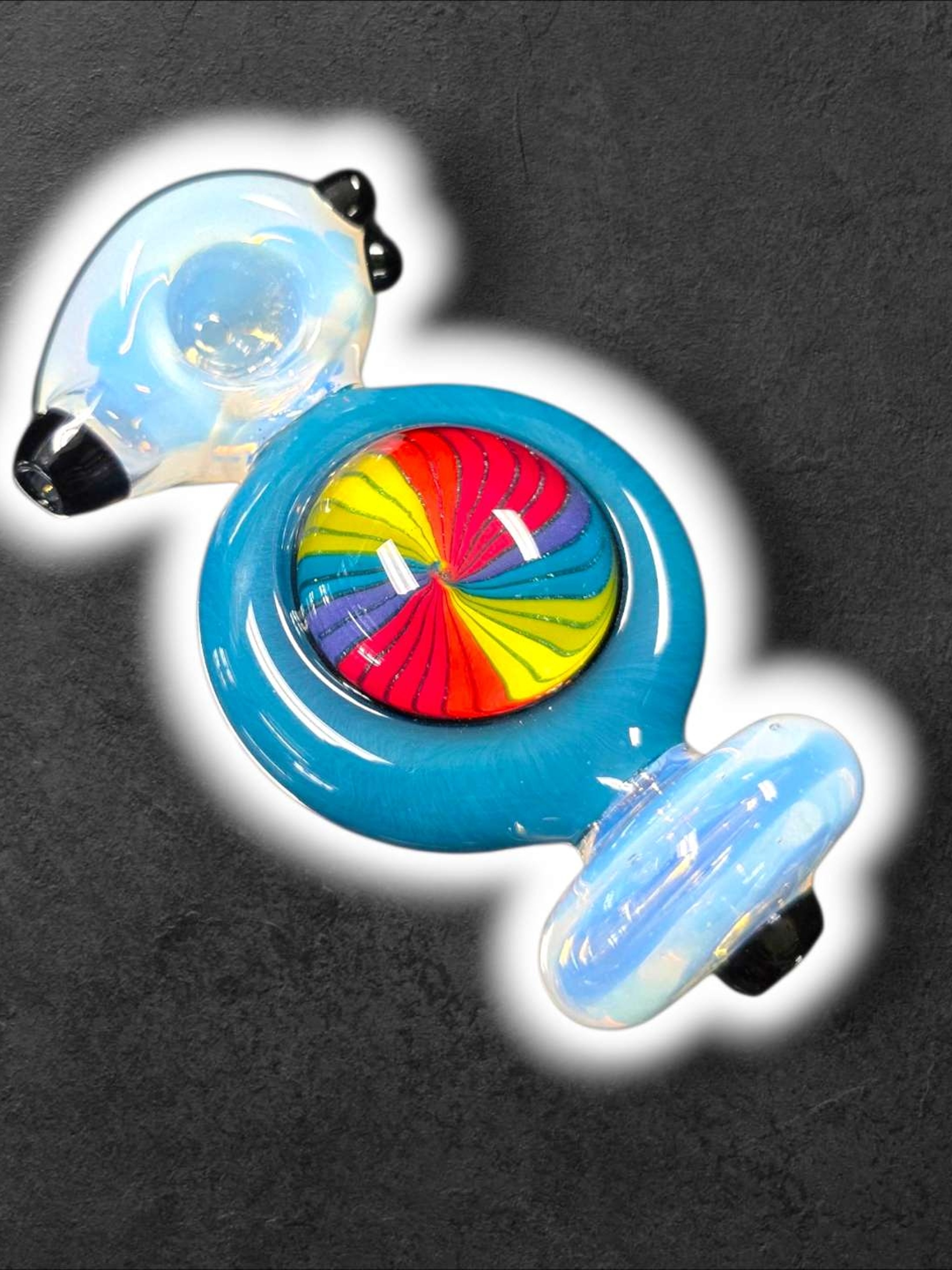 LQL Glass - Rainbow Reversal Spoon image 0