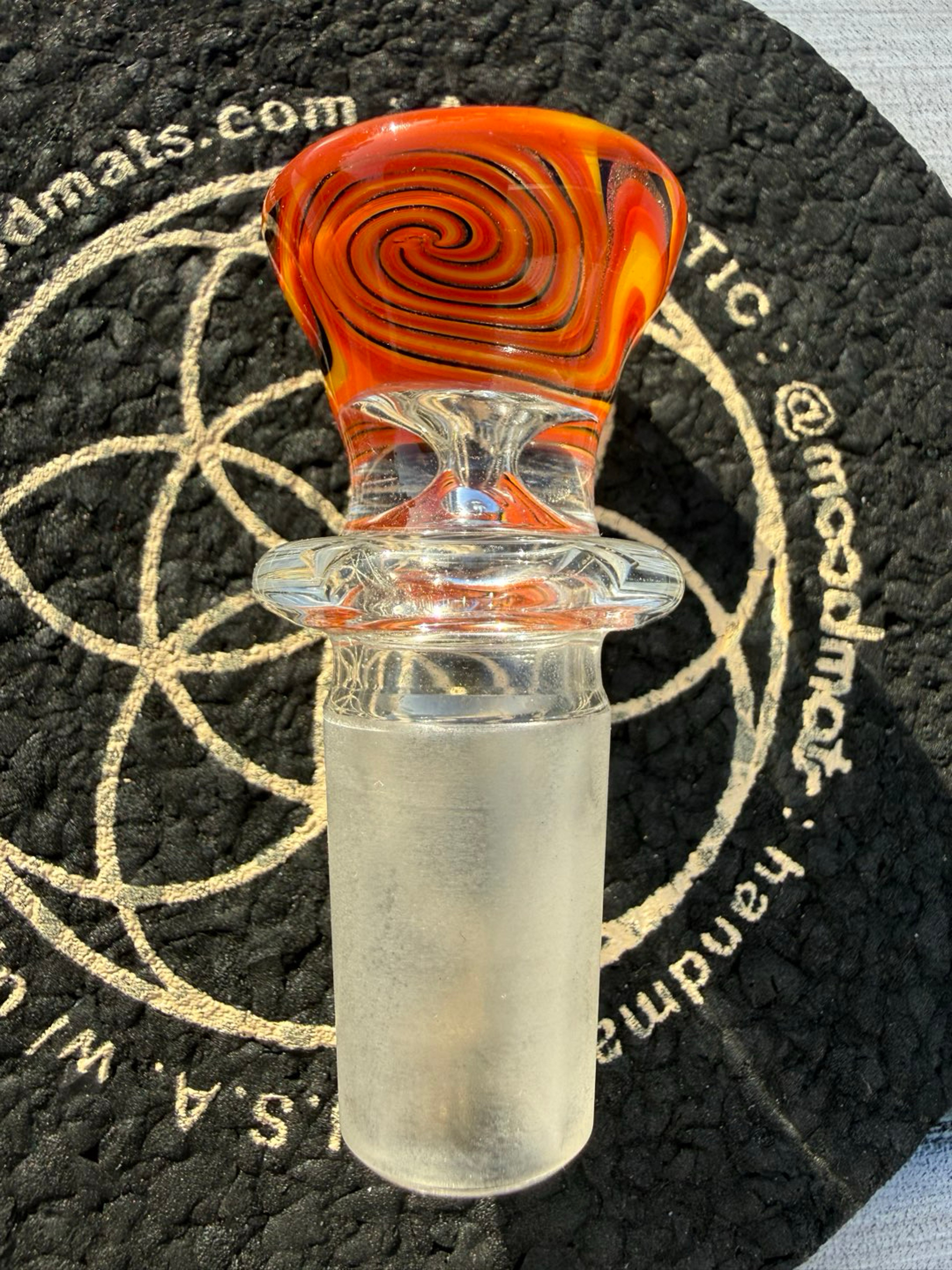 Worked 18mm Slide Bowl image 0