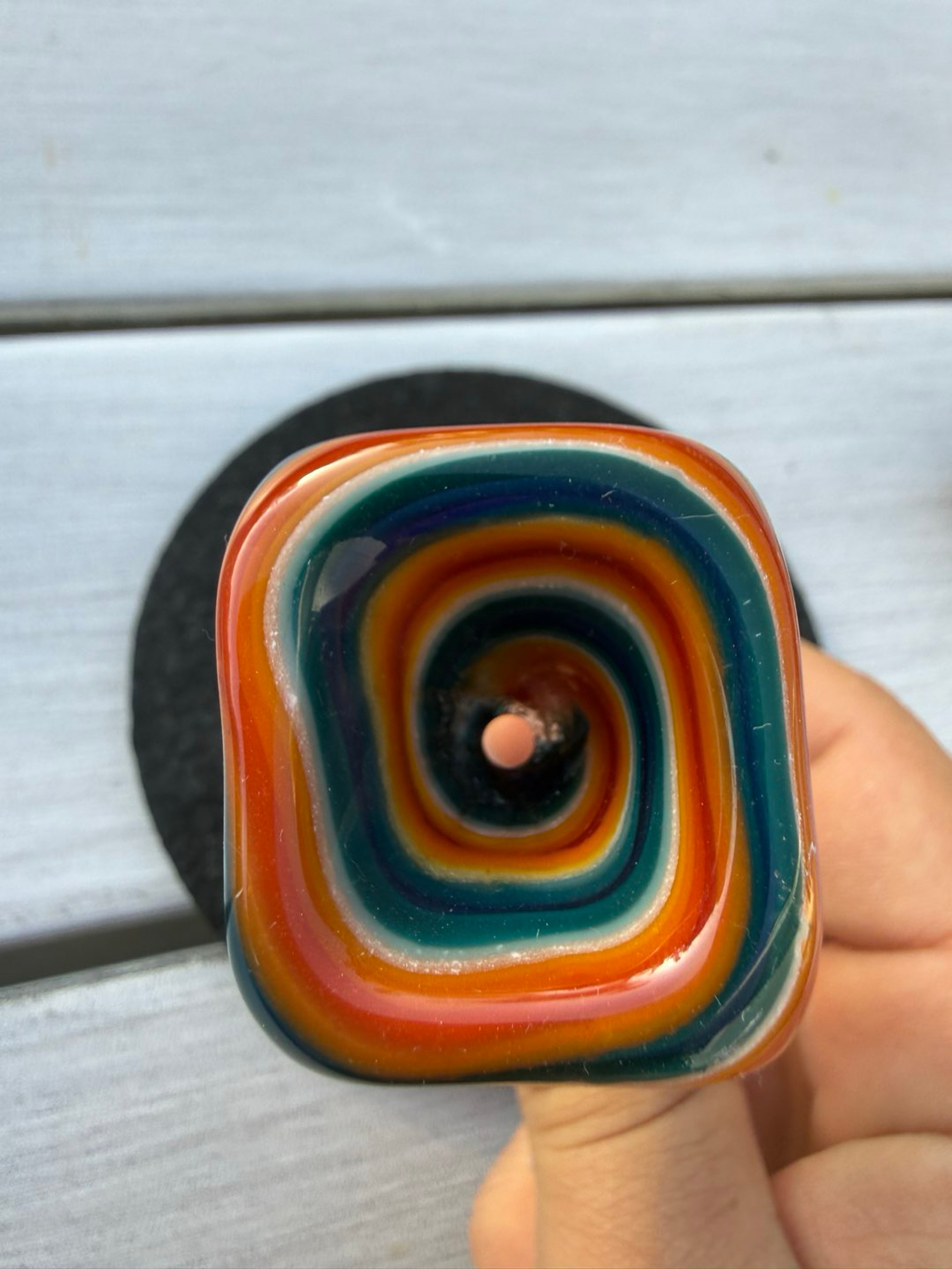 Rainbow Square Bowl slide 18mm #1 image 0