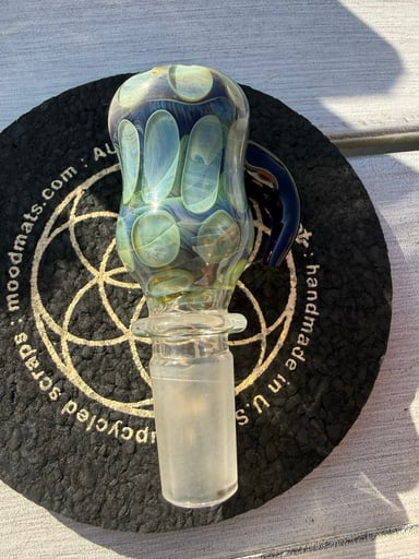 Preview pic of Worked Push Bowl 18mm Slide