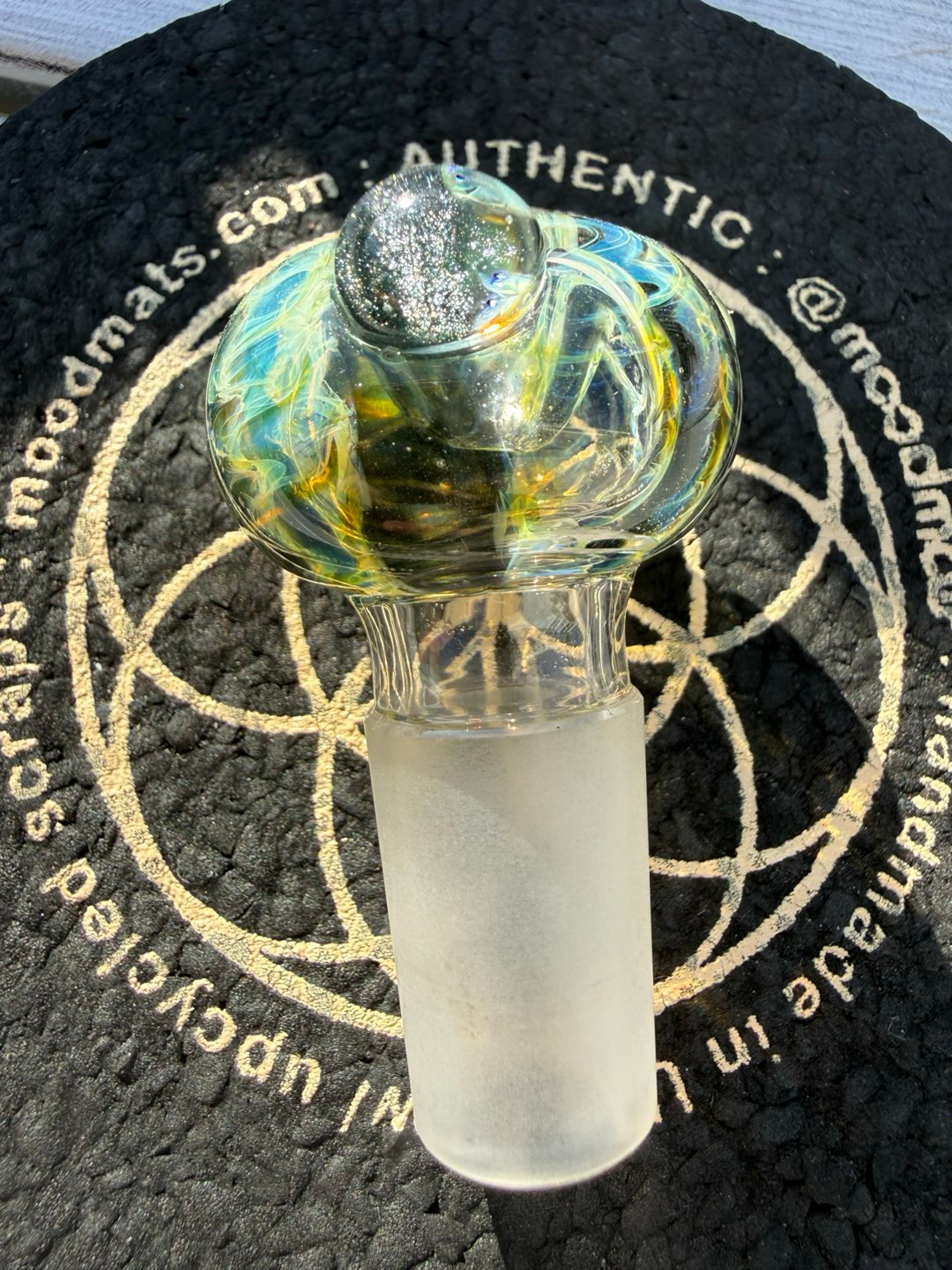 Worked 18mm Push Bowl Slide image 0