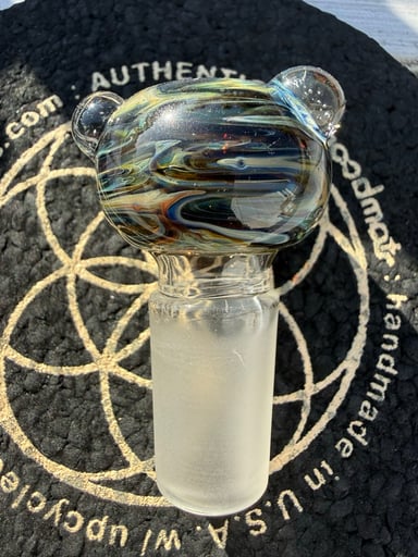 Preview pic of Worked Push Bowl 18mm Slide