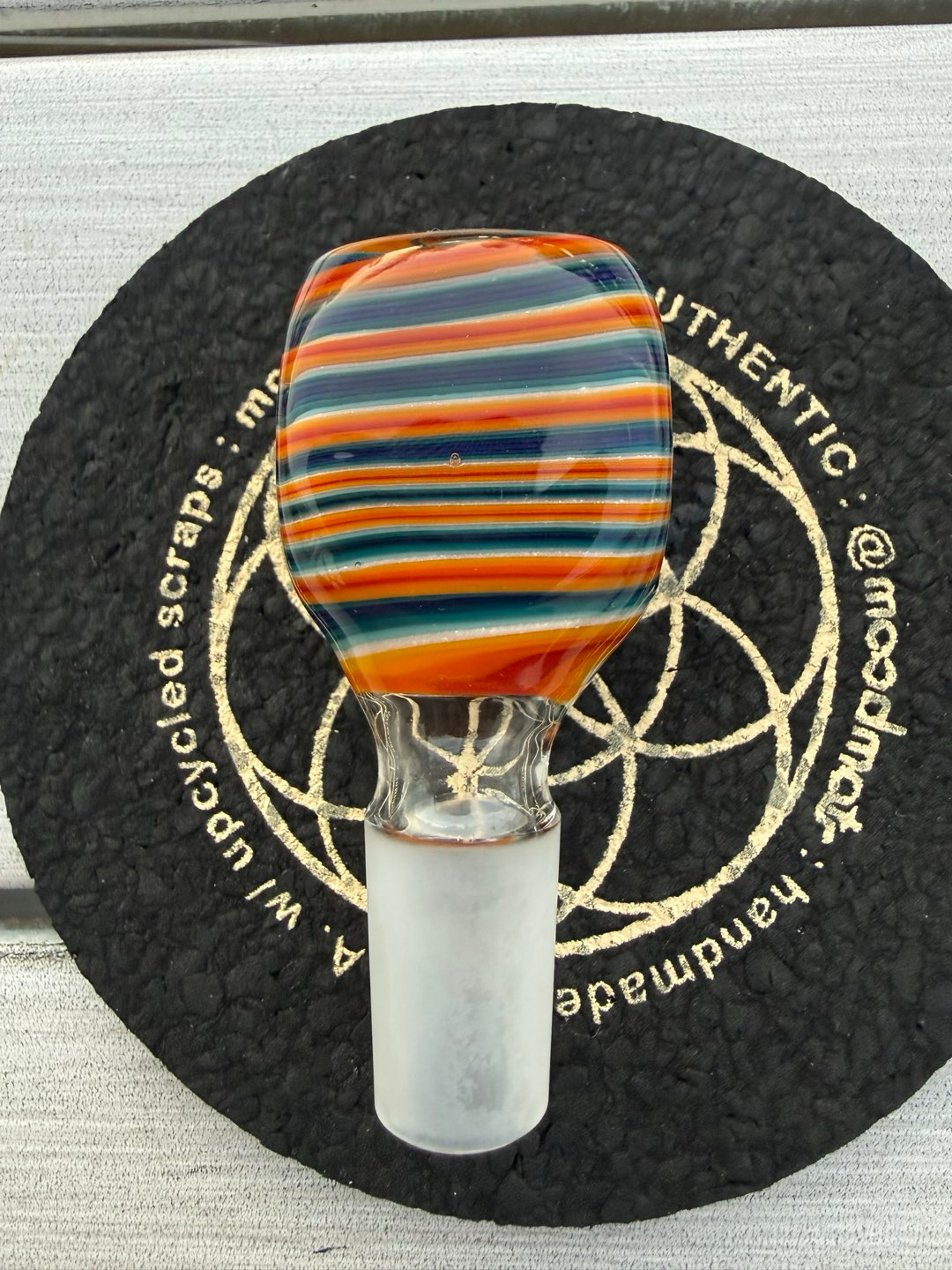 Preview pic of Rainbow 18mm Square Bowl #3