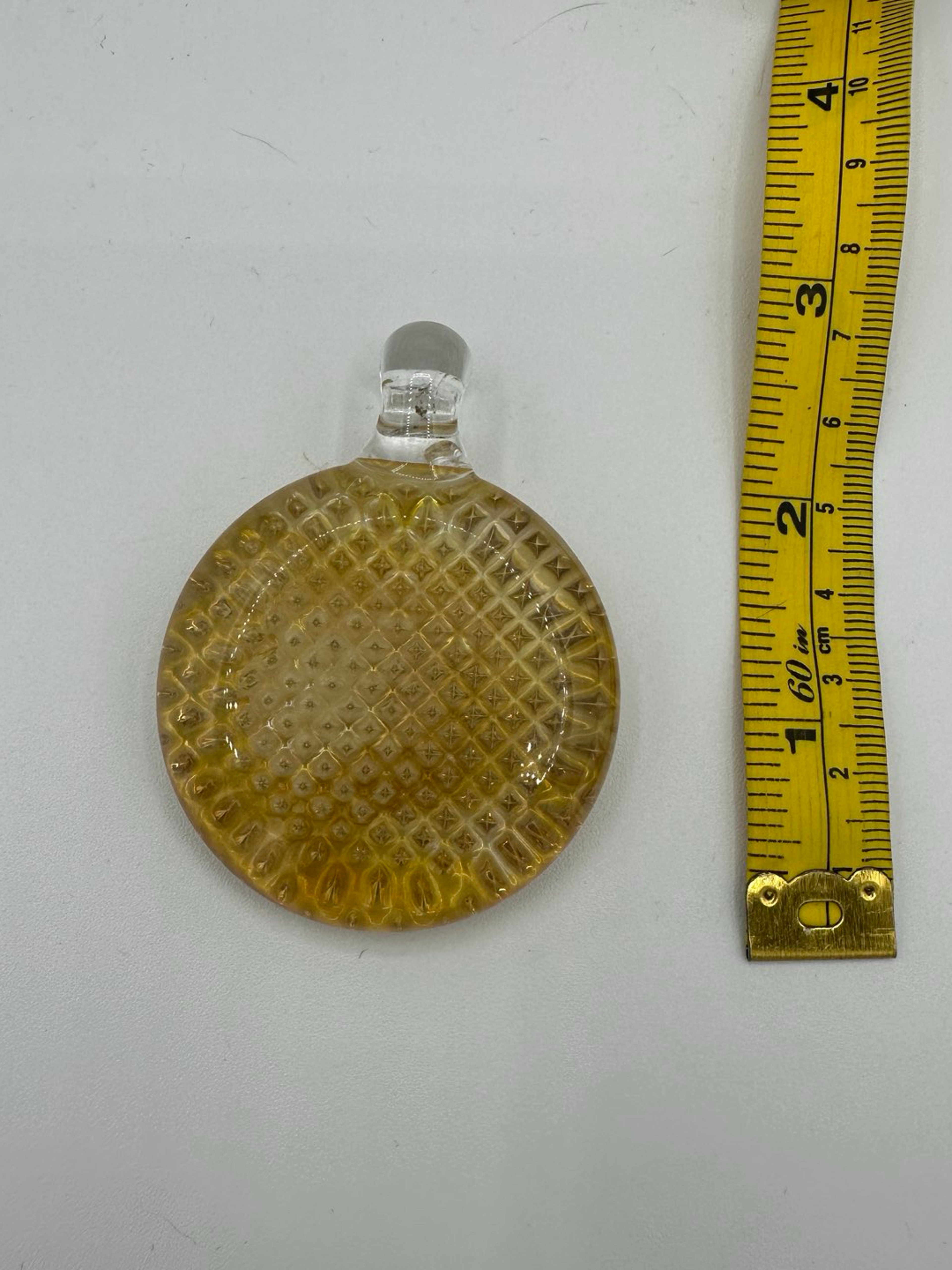 Preview pic of Adami Glass Project Press Circe Pendant - Gold Fume