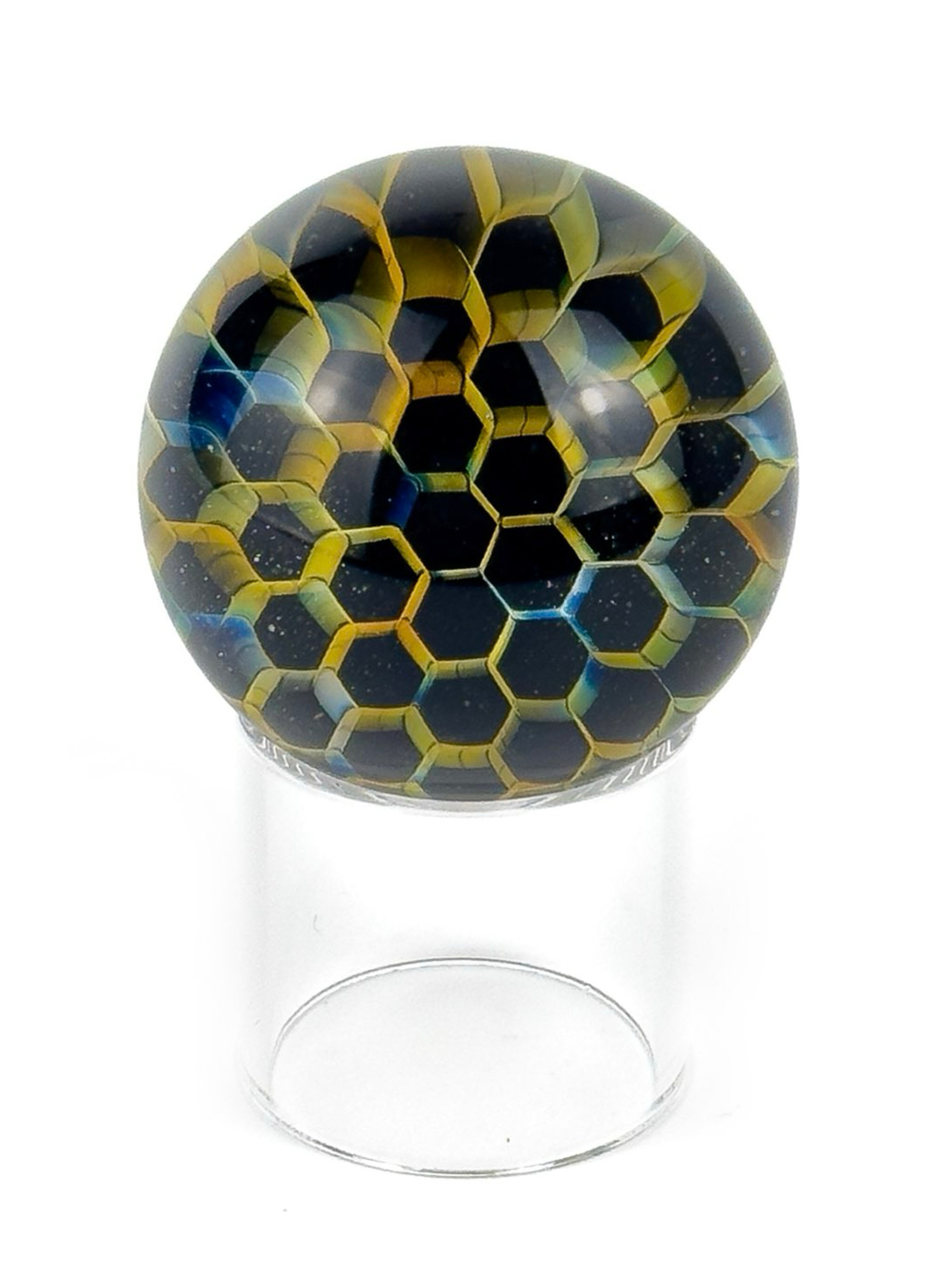 Preview pic of Jakers Glass Fume Honeycomb Sm Marble