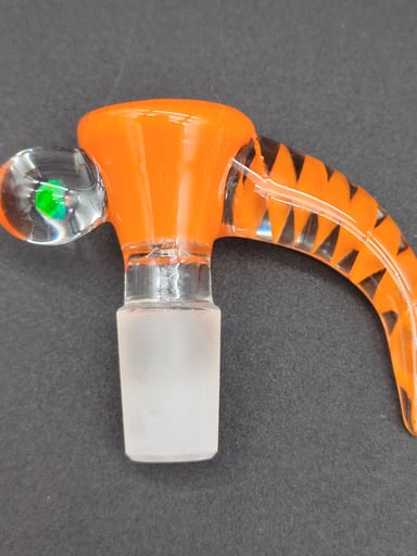 Preview pic of 2K GLASS 14MM SINGLE HOLE SLIDES W/ BLACK OPAL