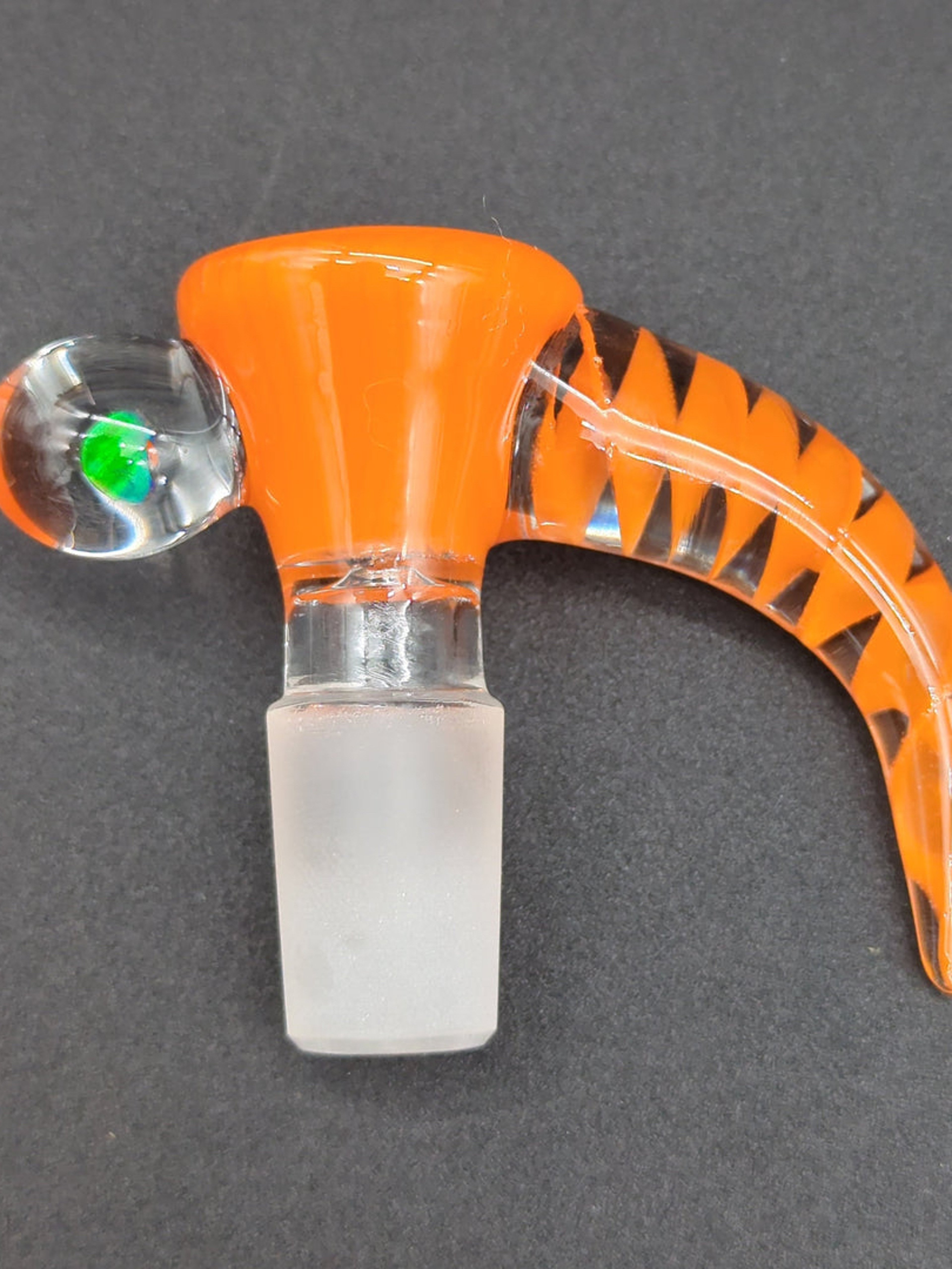 Preview pic of 2K GLASS 14MM SINGLE HOLE SLIDES W/ BLACK OPAL