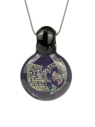 Preview pic of Berzerker Glass Wu Tang Dichro Pendant