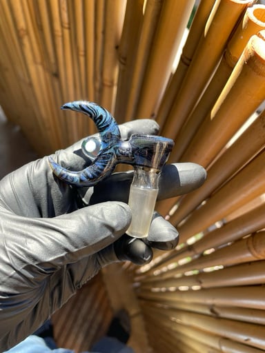 Preview pic of 14mm Bio Diesel Damascus Crescent