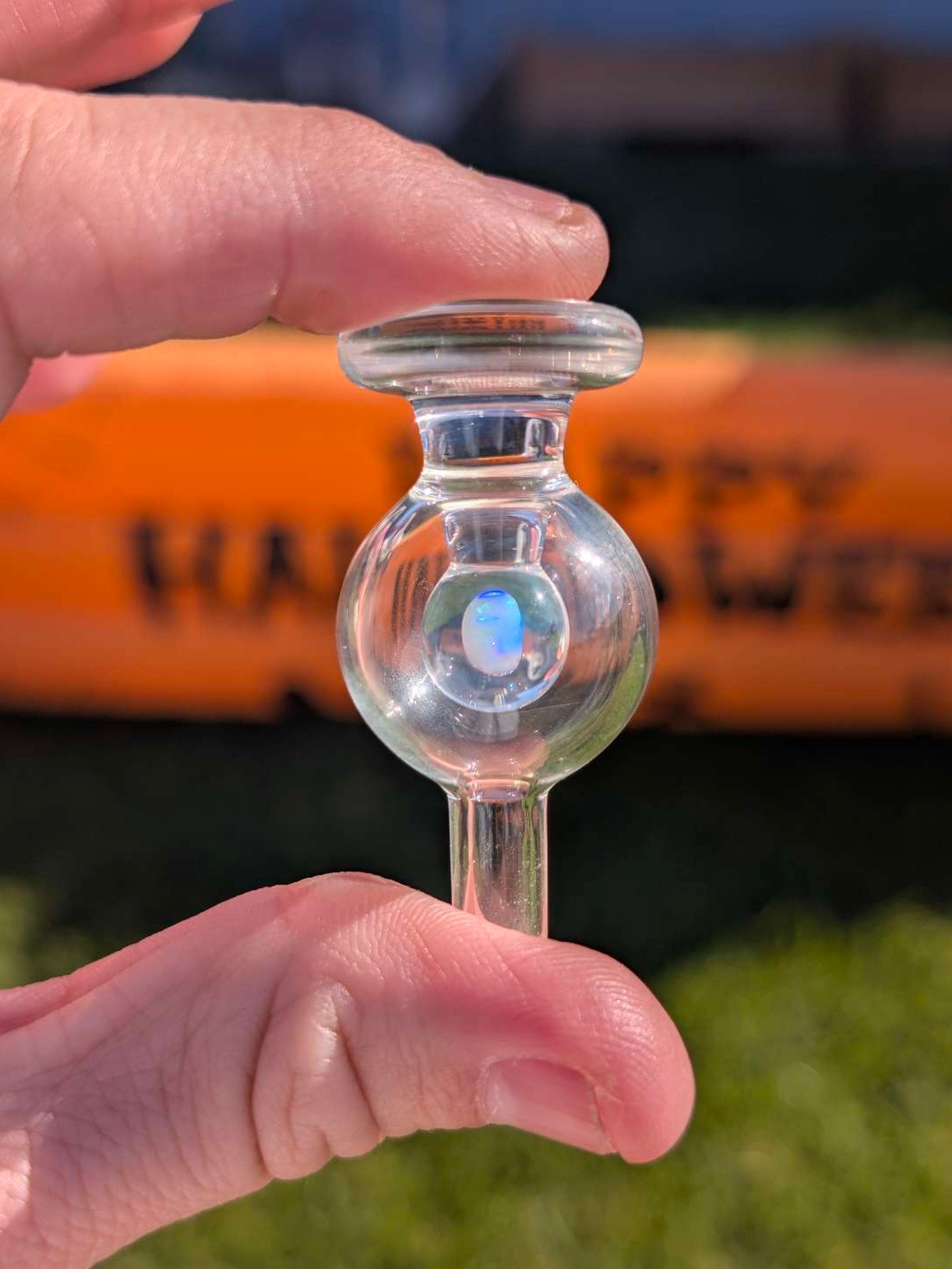 Soup Cap 25mm Clear image 0