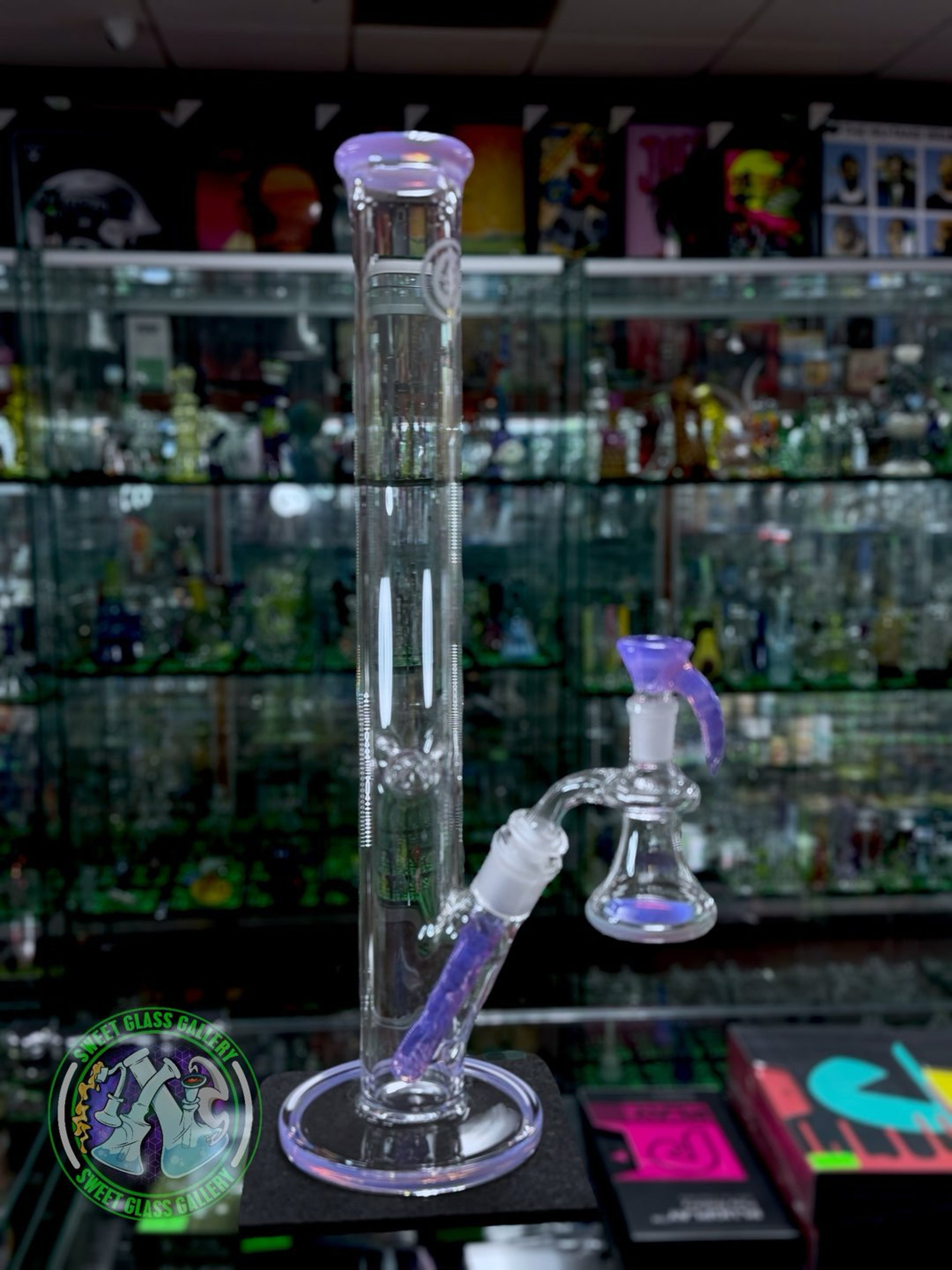 OJ Flame - Straight Tube w/ Ash Catcher & Bowl #13 image 0