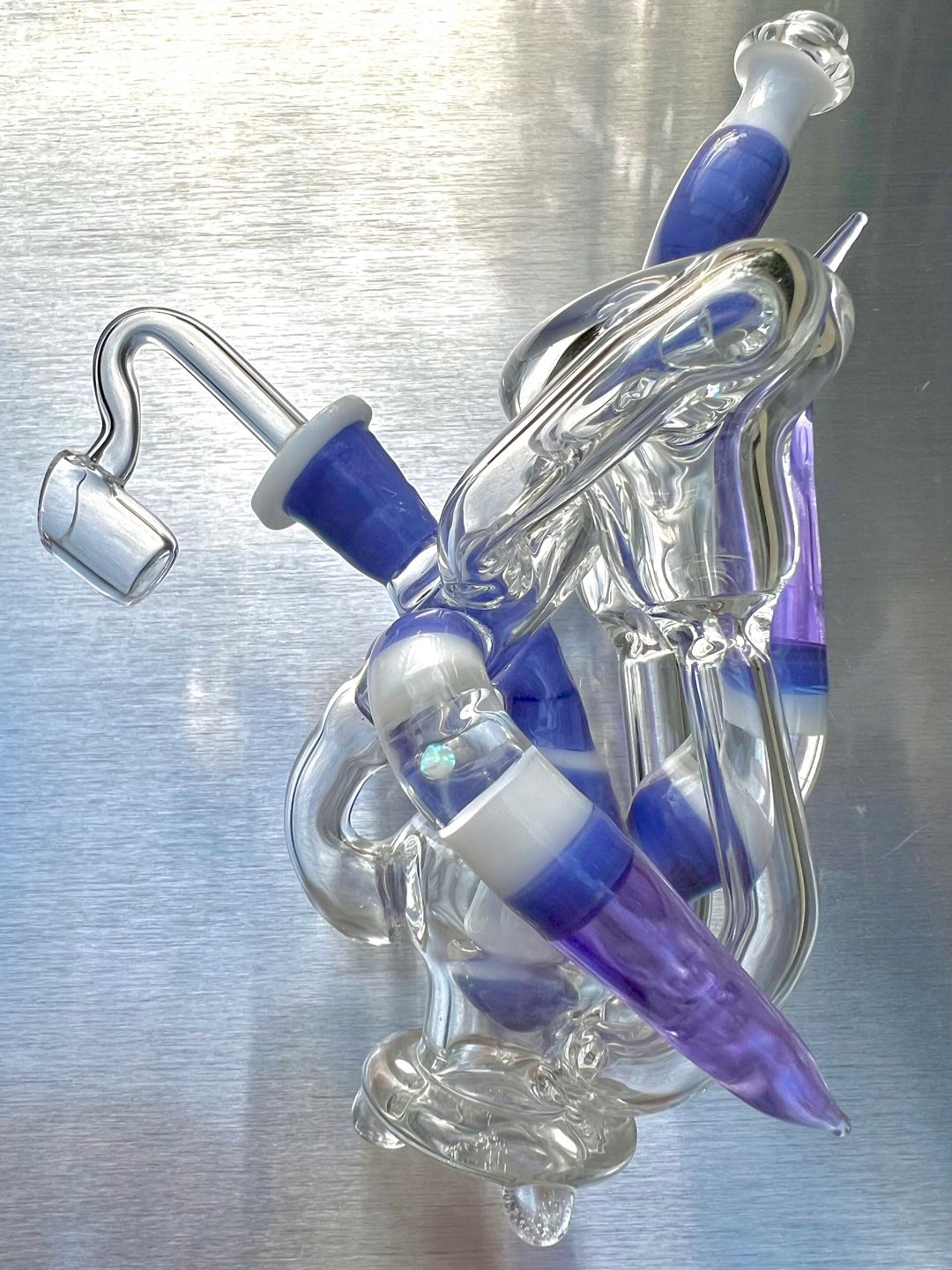 Preview pic of 💜🤍💜 Recycler w/ opals