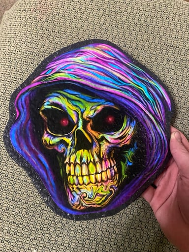 Preview pic of Skeletor dab mat