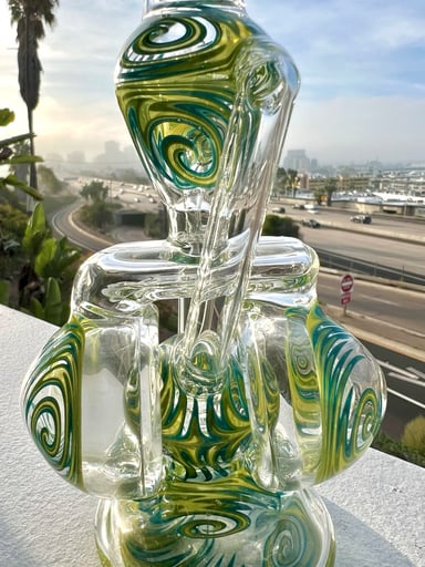 Preview pic of Morning dabs ✅ ♻️ Recycler