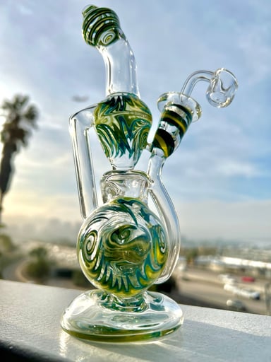 Preview pic of Morning dabs ✅ ♻️ Recycler