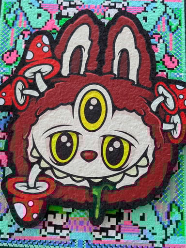 Preview pic of Moodmats LaBuBu mushy Red