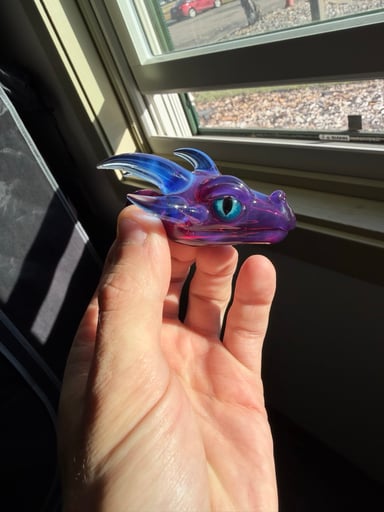 Preview pic of Scoz dragon head pendant