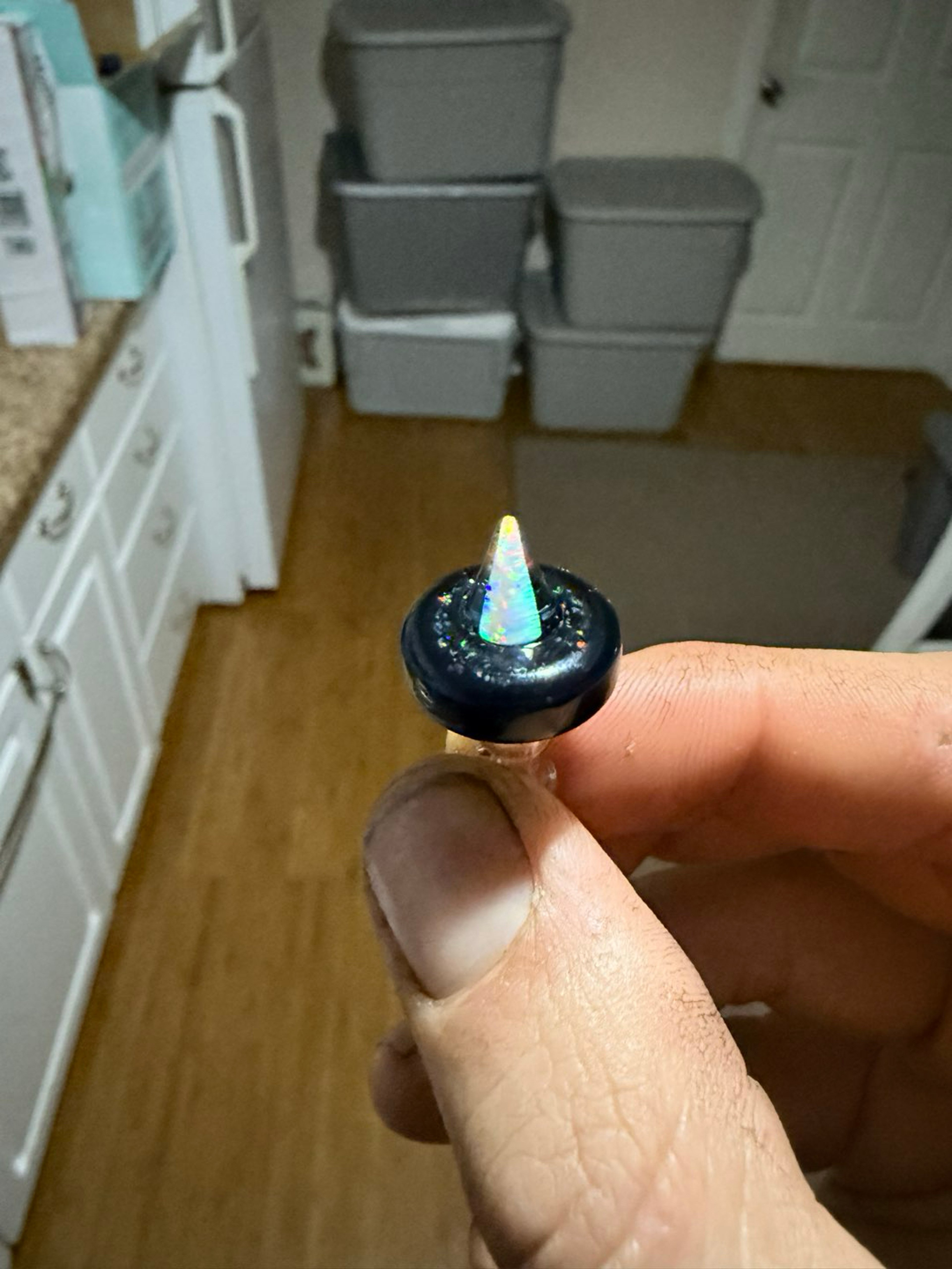 Preview pic of Coos Black galaxy 10mm opal spike