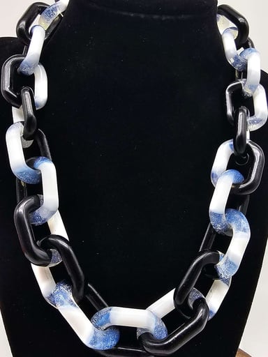 Preview pic of Chain pendant Kronos glass