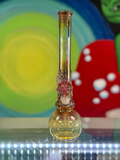 Preview pic of “UV” PALM TREES - WATERPIPE - @ grinderglassinc__