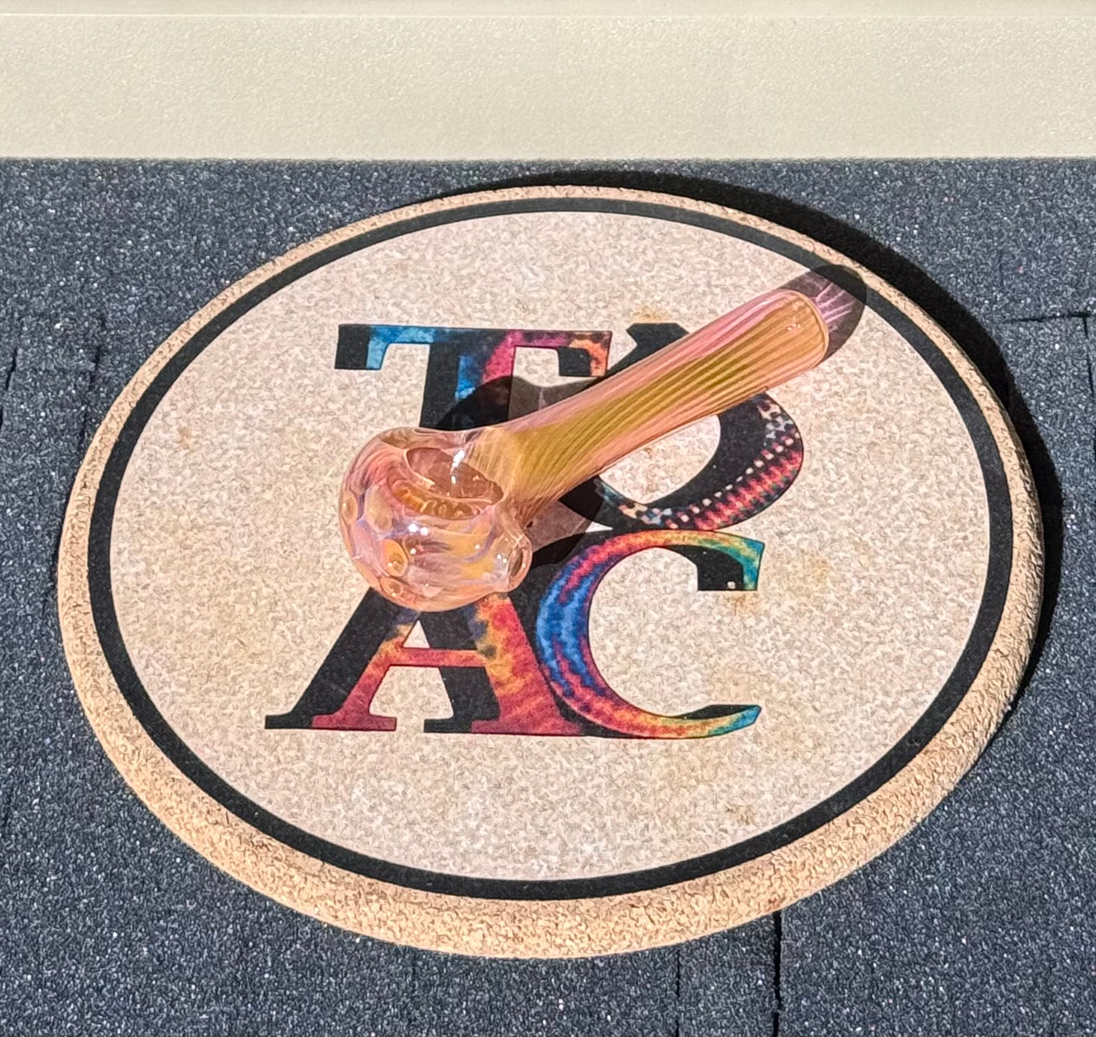 Ned Glass fumed spoon image 0