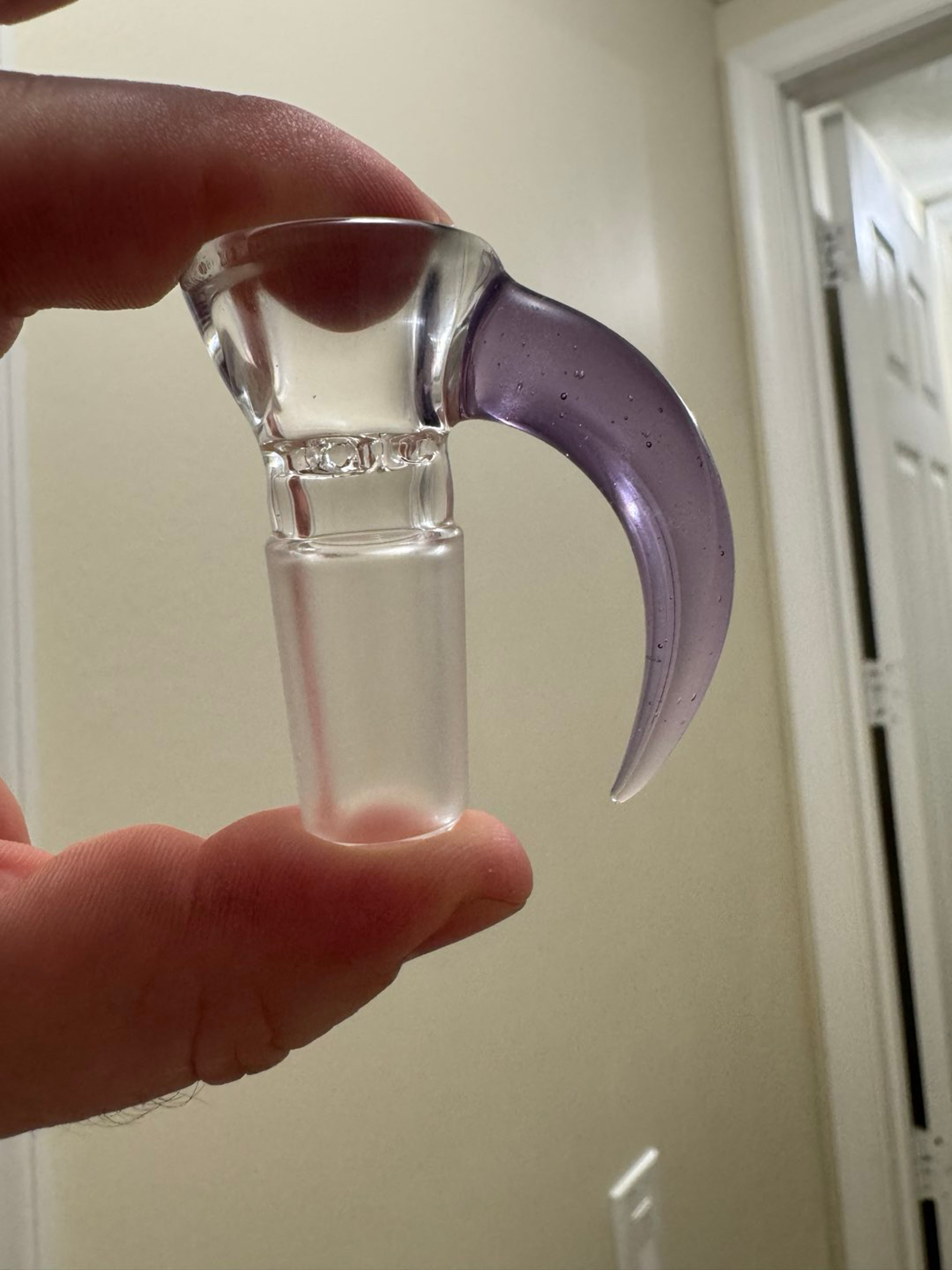 Preview pic of Sovereignty Glass 18mm 4 Hole Slide - Dense Wildberry