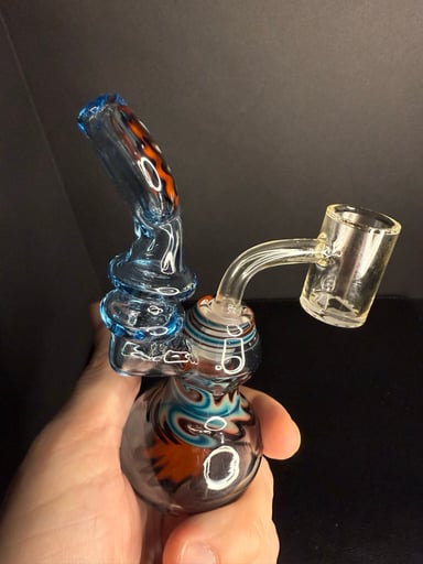 Preview pic of KJH Glass 10mm Bipolar Dewar style rig