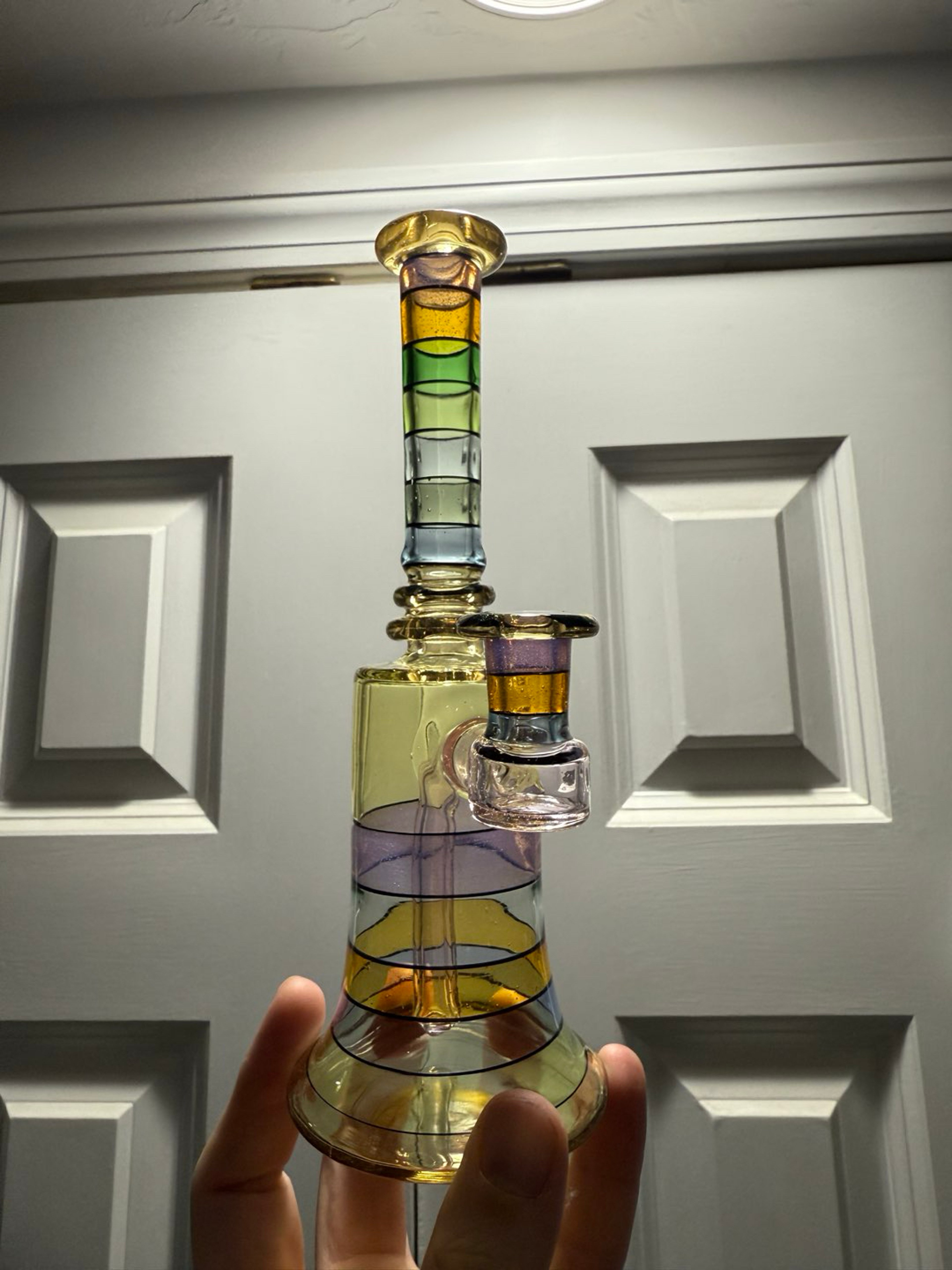 Preview pic of Purdy Glass Encalmo CFL banger hanger