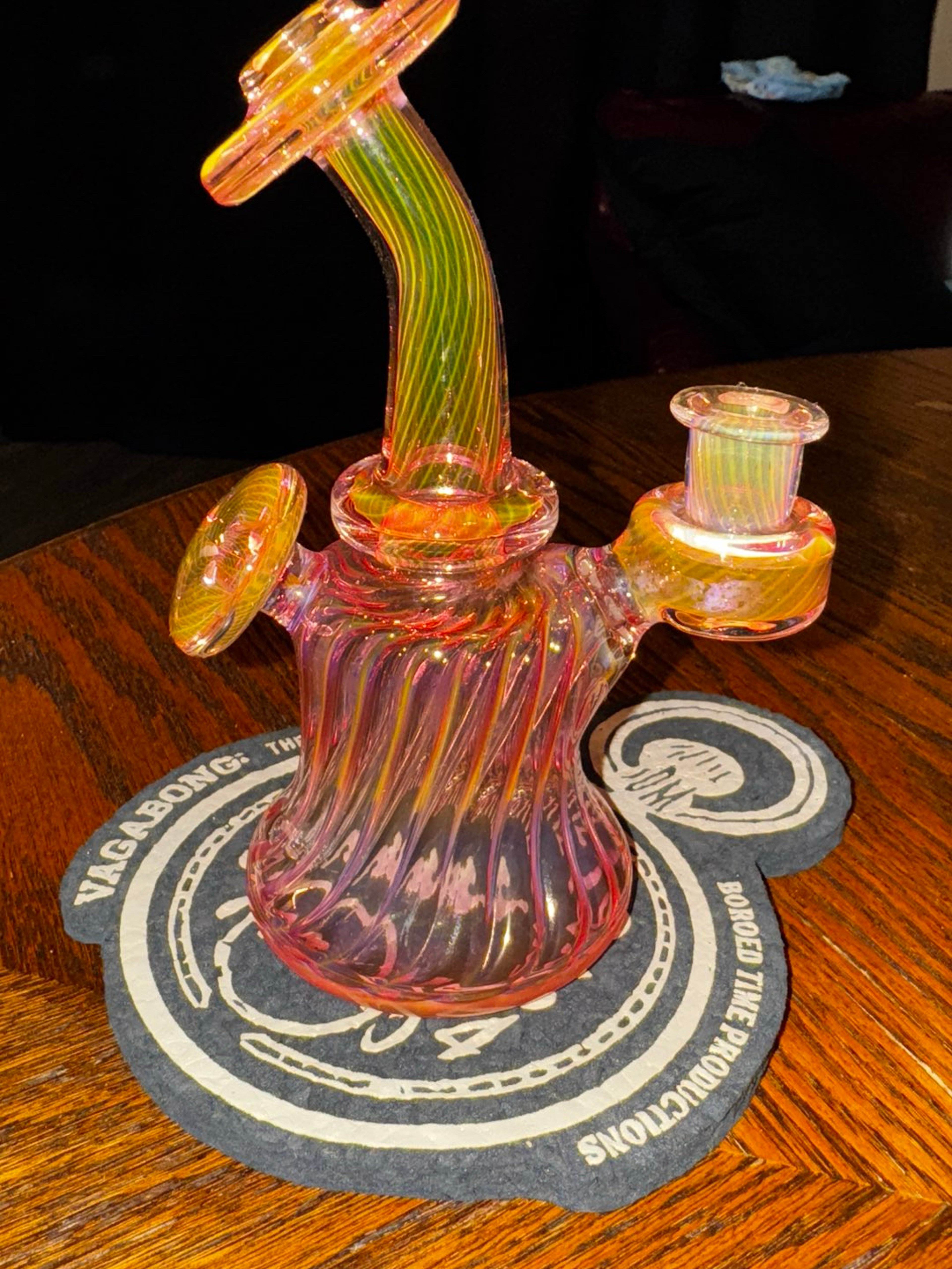 IO Glass Fumey 10mm Dab Rig image 0