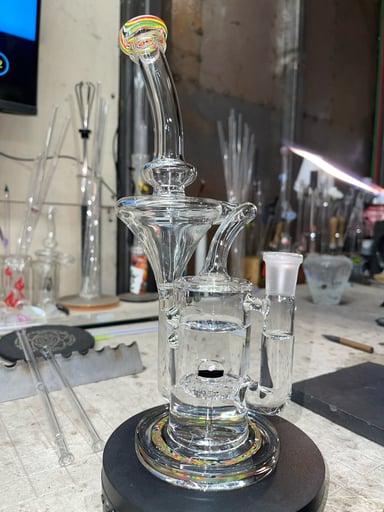 Preview pic of 11” tall 14mm joint (slurper set and banger not included )