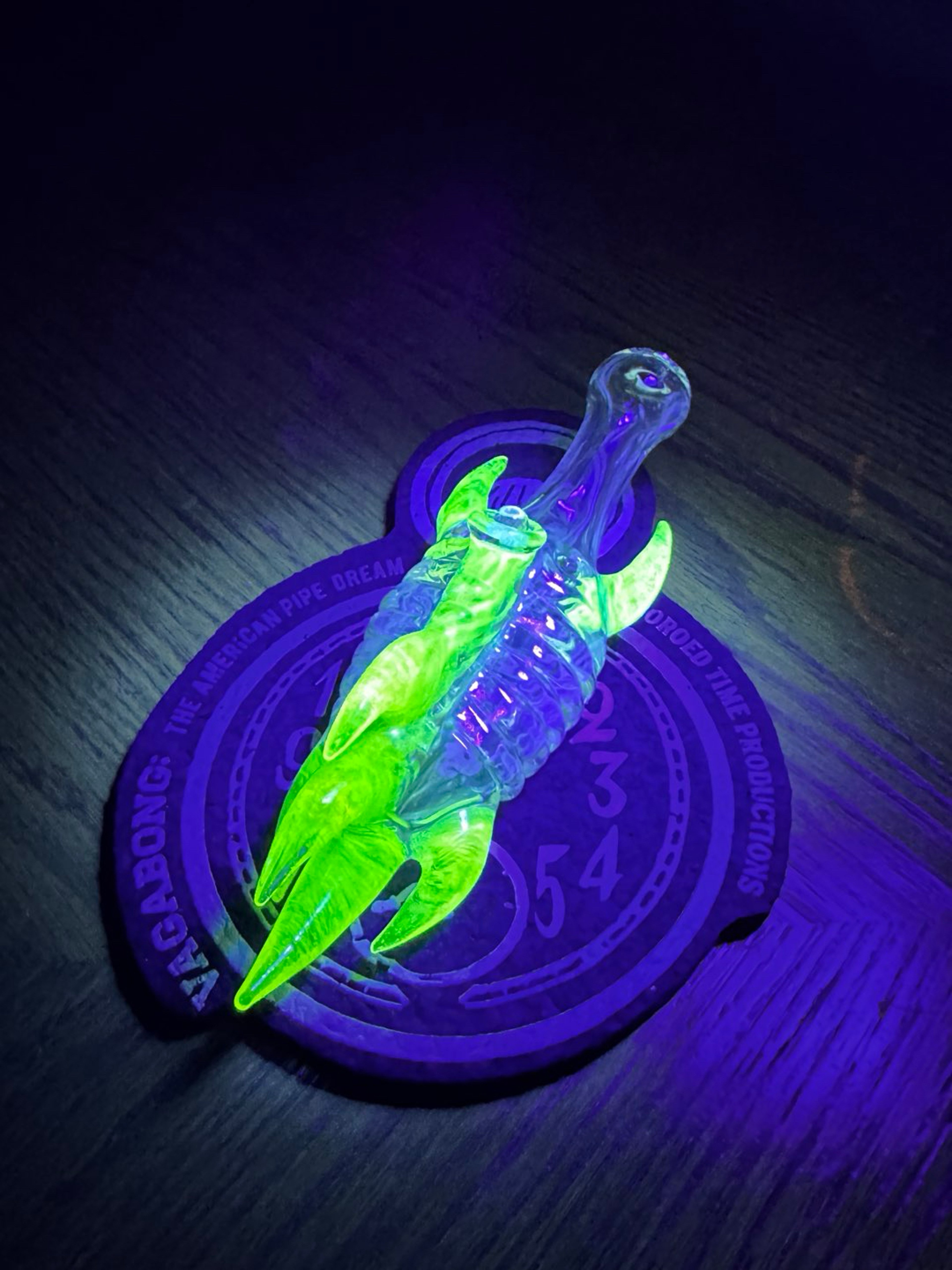 Preview pic of Dry Trilopipe by ELC Glass in Fume and Illuminati
