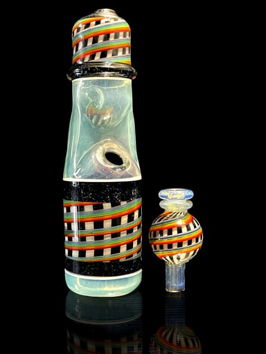 Preview pic of Jack blew x Happy Time Glass Ramune bottle