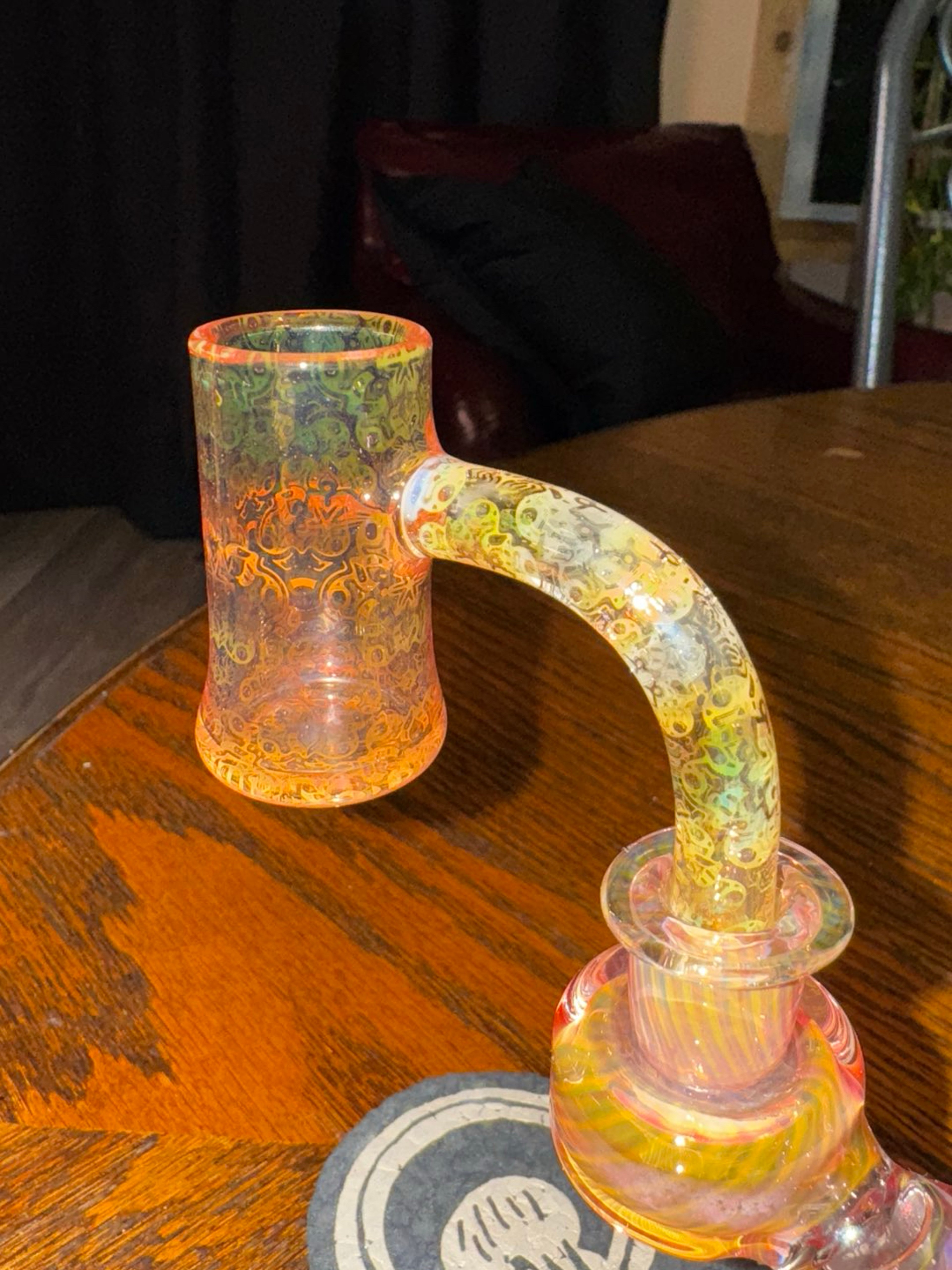 Summer full fumed banger by Evan Shore Glass image 0
