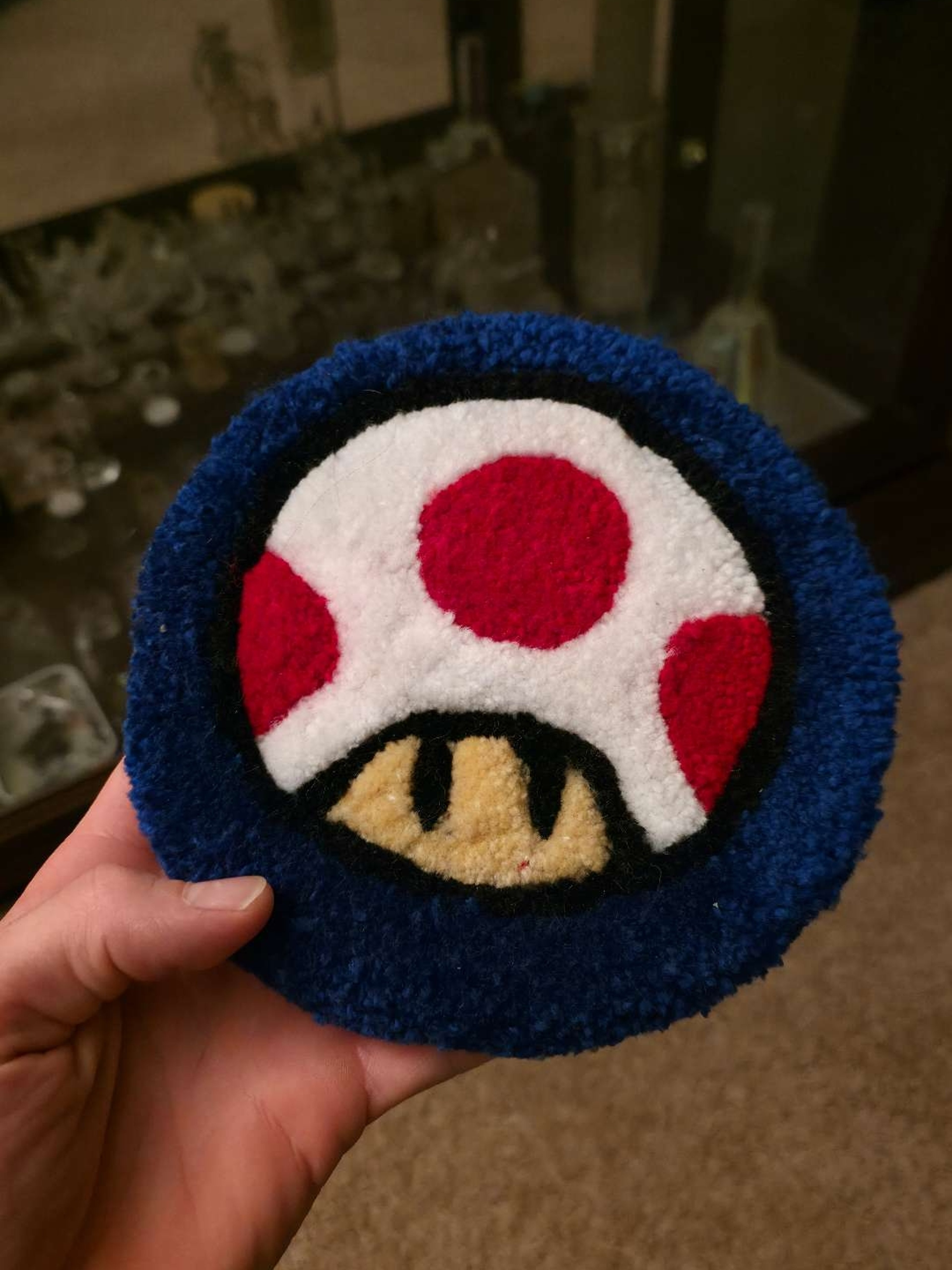 Mario mushroom dab mat image 0