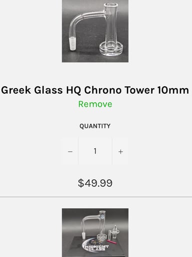 Preview pic of Customer order