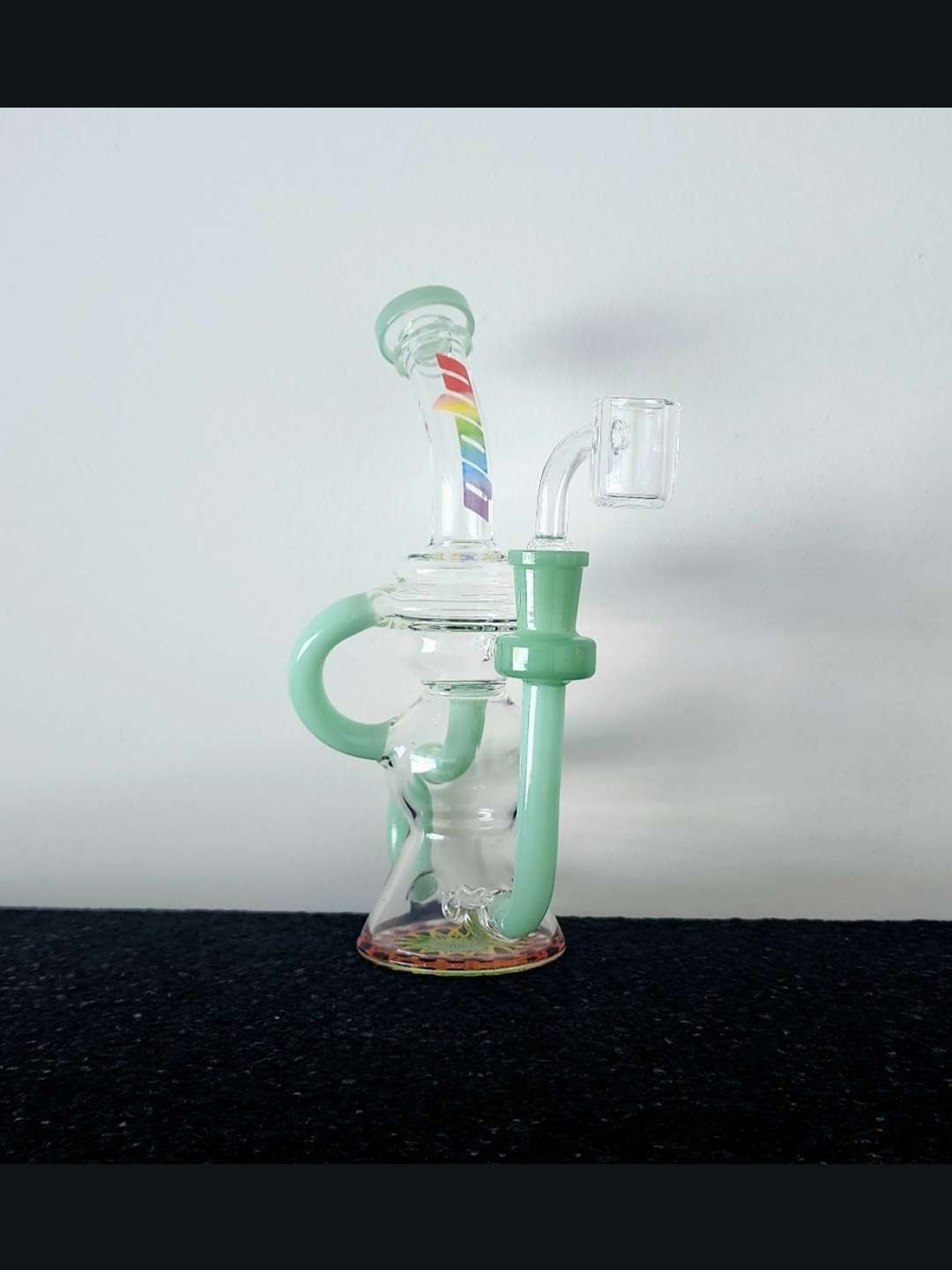 8.5"H Falcon Recycler + Banger***Free Shipping*** image 0