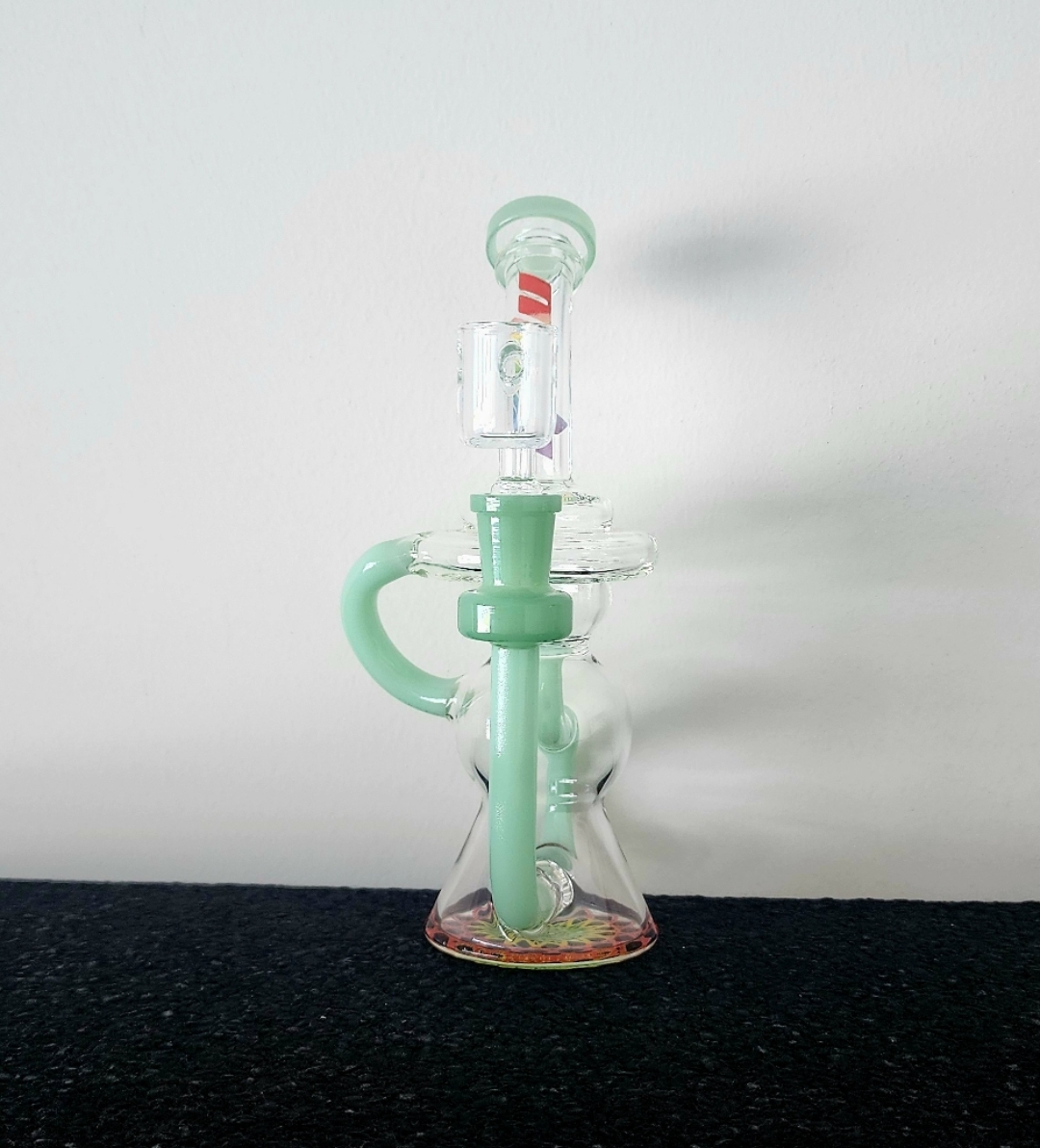 Preview pic of 8.5"H Falcon Recycler + Banger***Free Shipping***