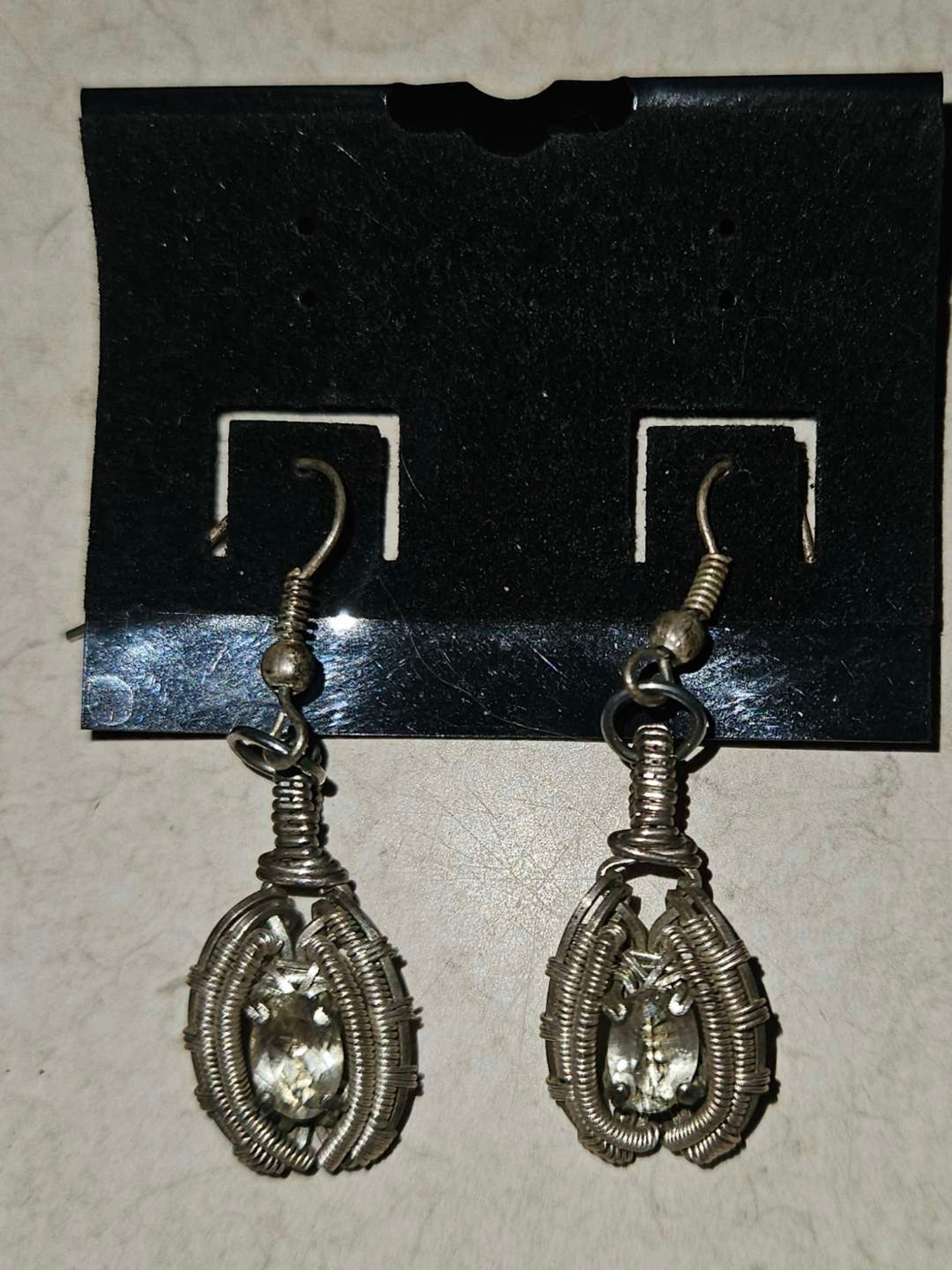 Handmade Wire Wrapped Earrings image 0