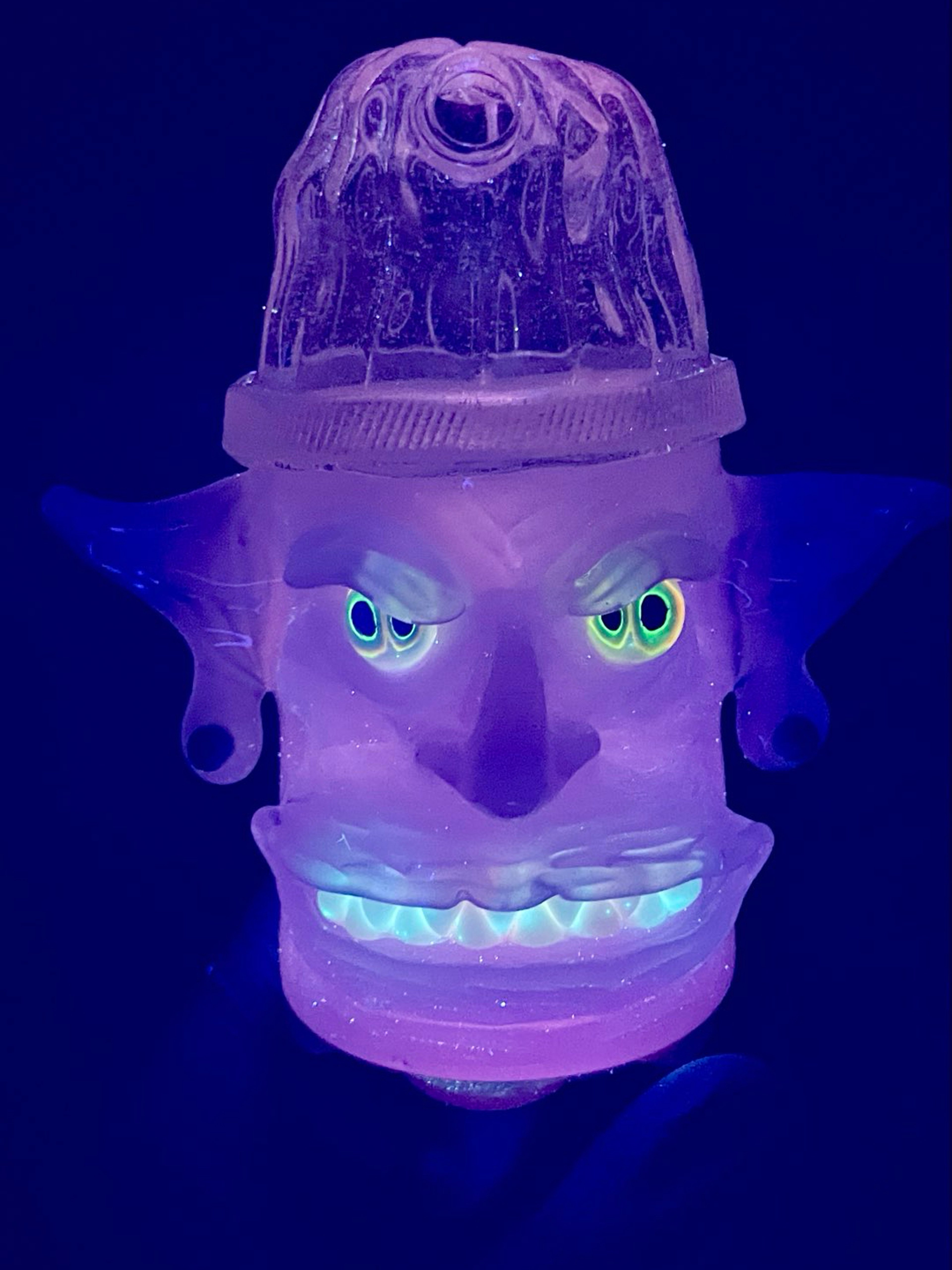 Wyrd goblin head serum CFL UV eyes 10mm 90 degree image 0