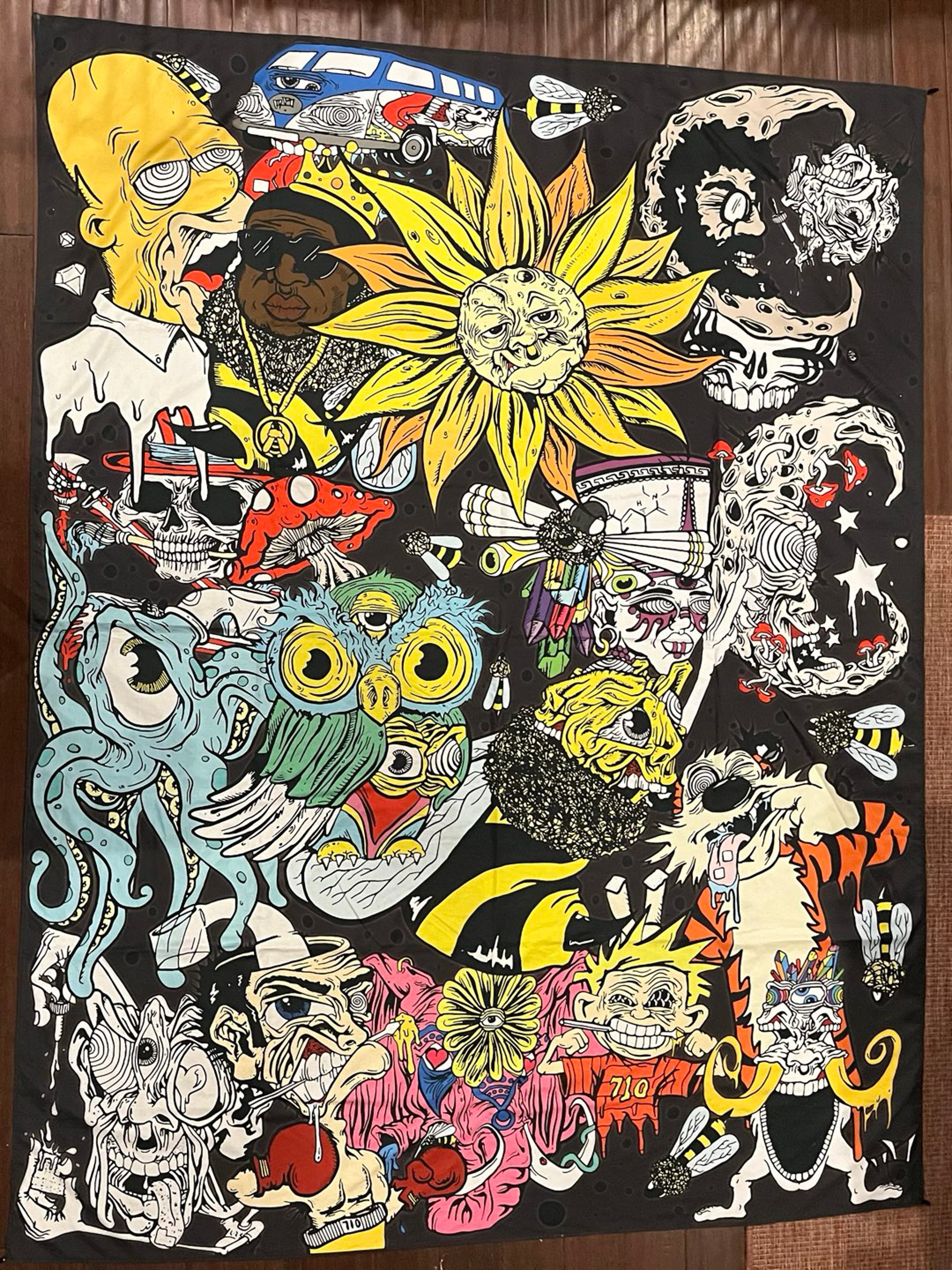 Wook Camo v1 Tapestry by Aaron Brooks (abrooksart) image 0