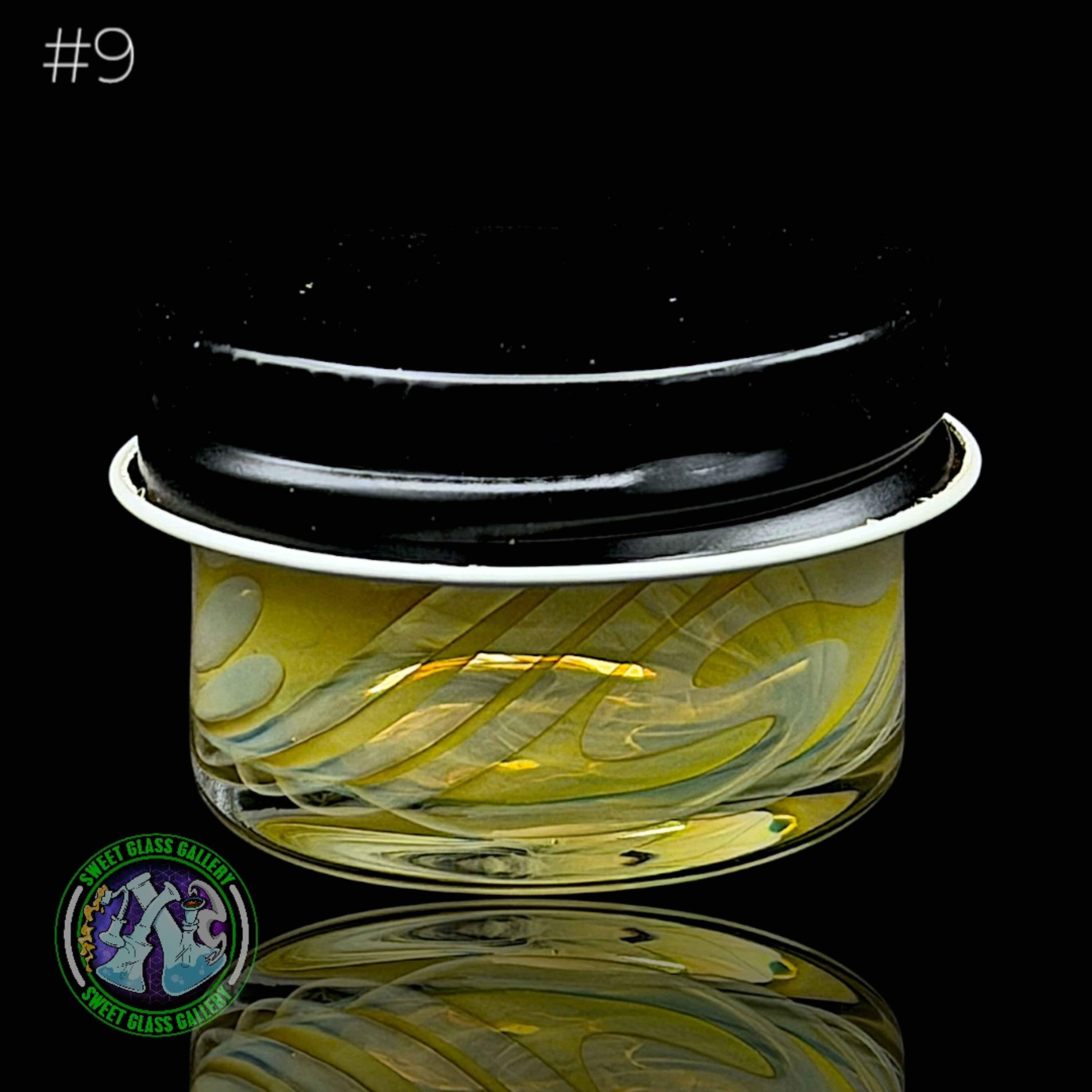 Preview pic of Ben’s Glass Art - Baller Jar #9 - Fume