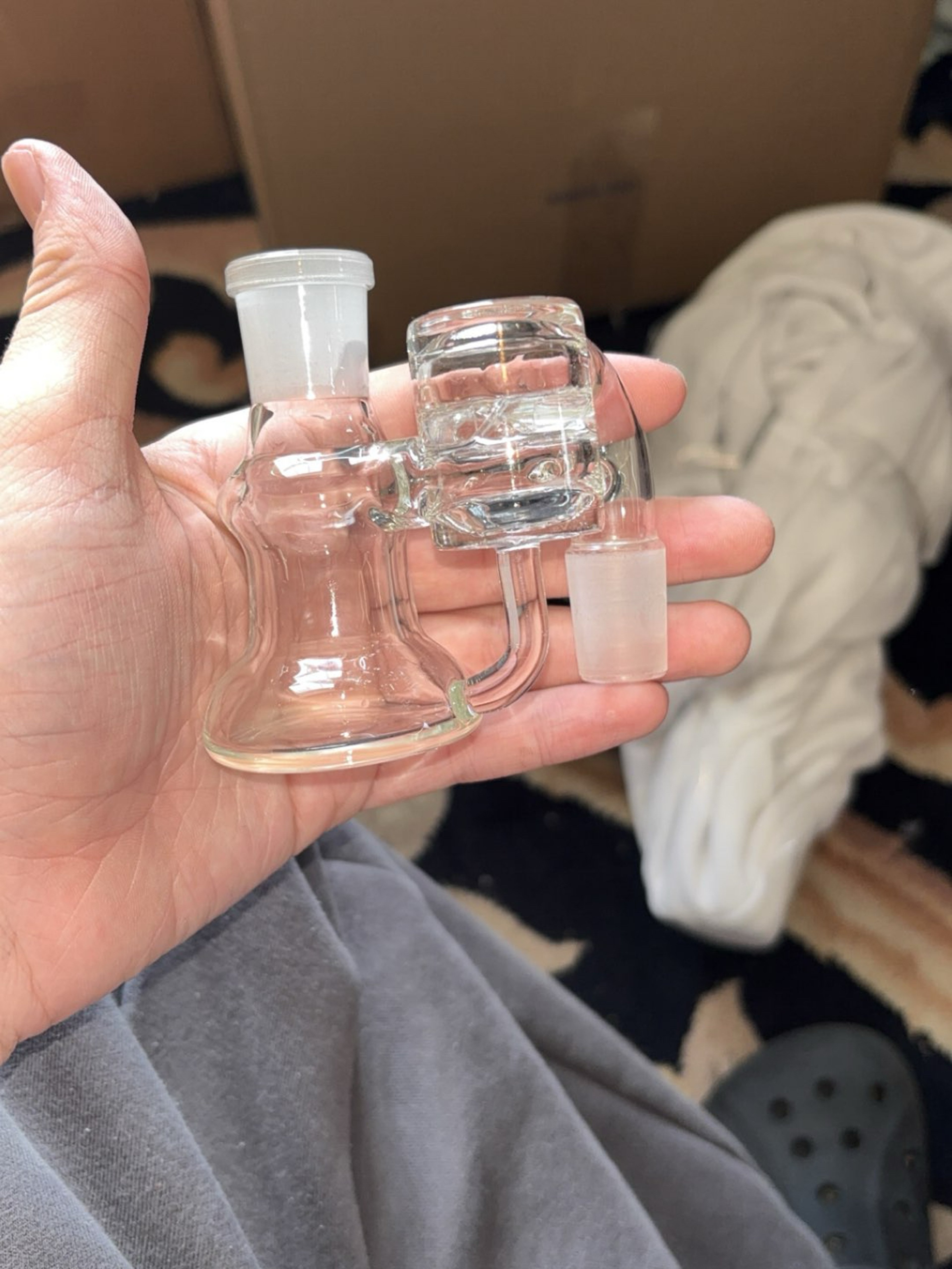 Preview pic of Greek glass ash catch