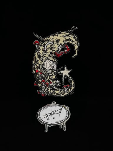 Preview pic of Lunar Fungus Patch by Aaron Brooks (abrooksart)