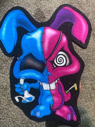 Preview pic of Dab bunny dabmat
