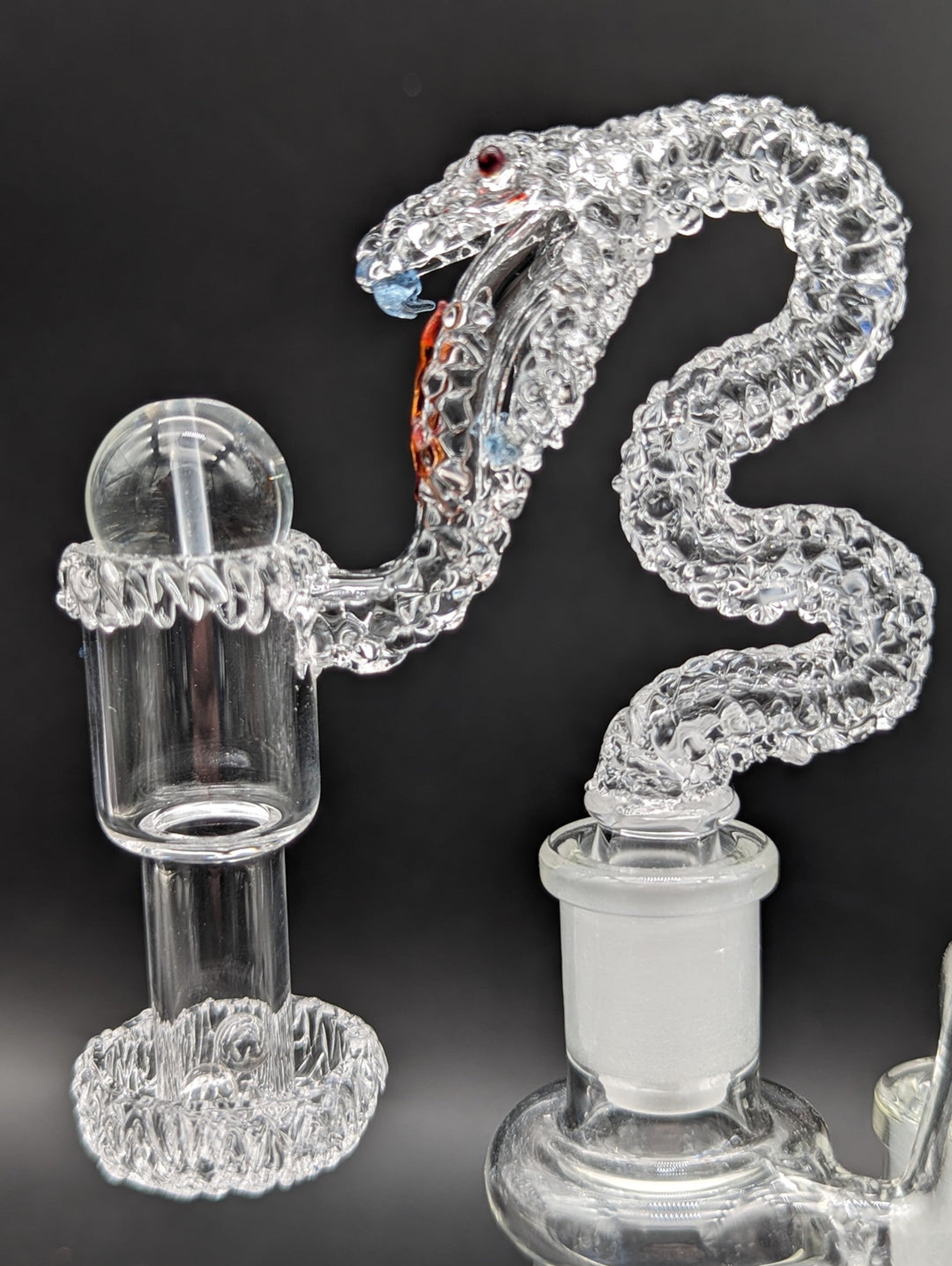 Preview pic of SPACE KING - 14MM QUARTZ SNAKE BANGER
