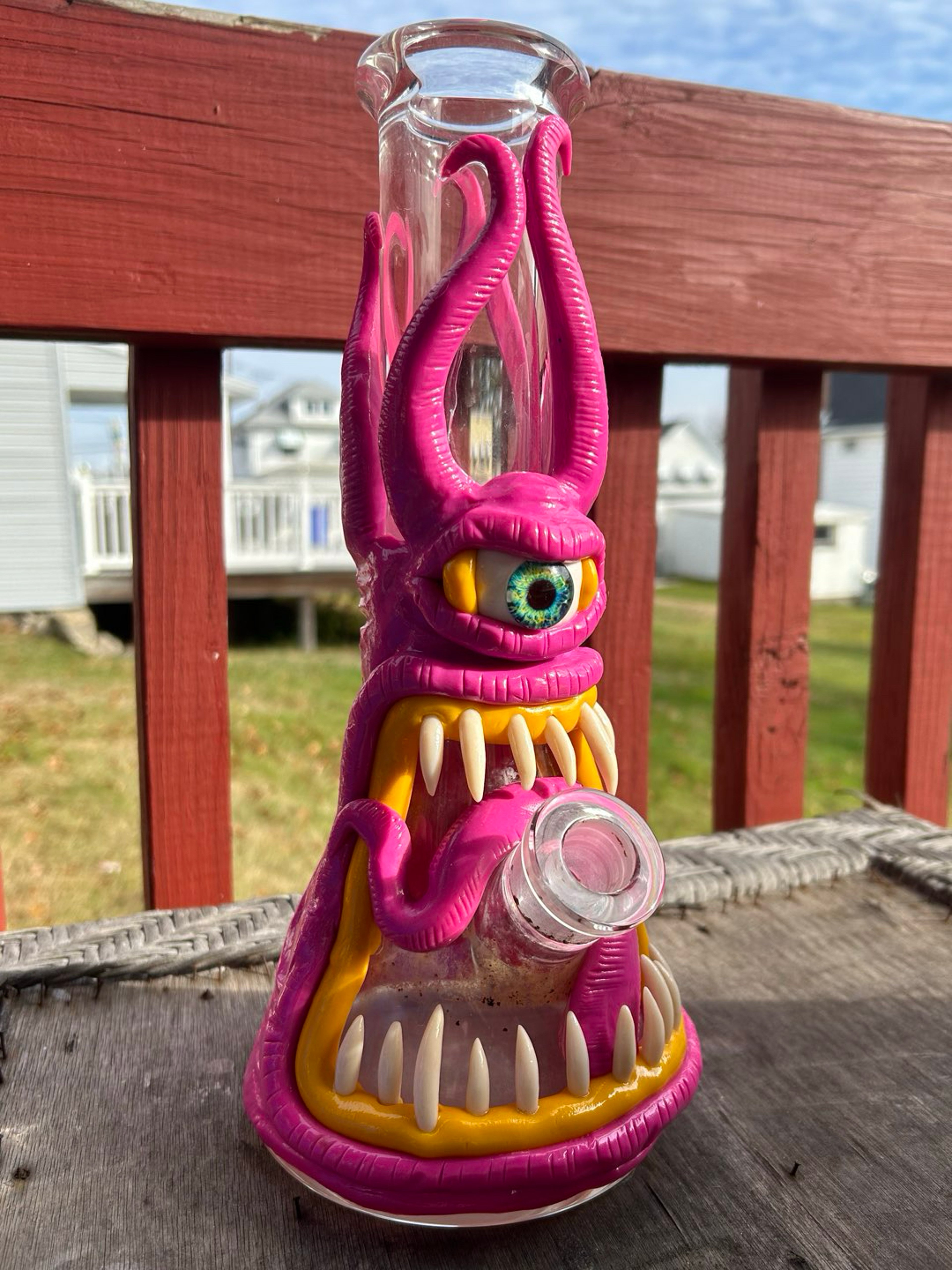 Rick and Morty Glorzo Glass Piece image 0